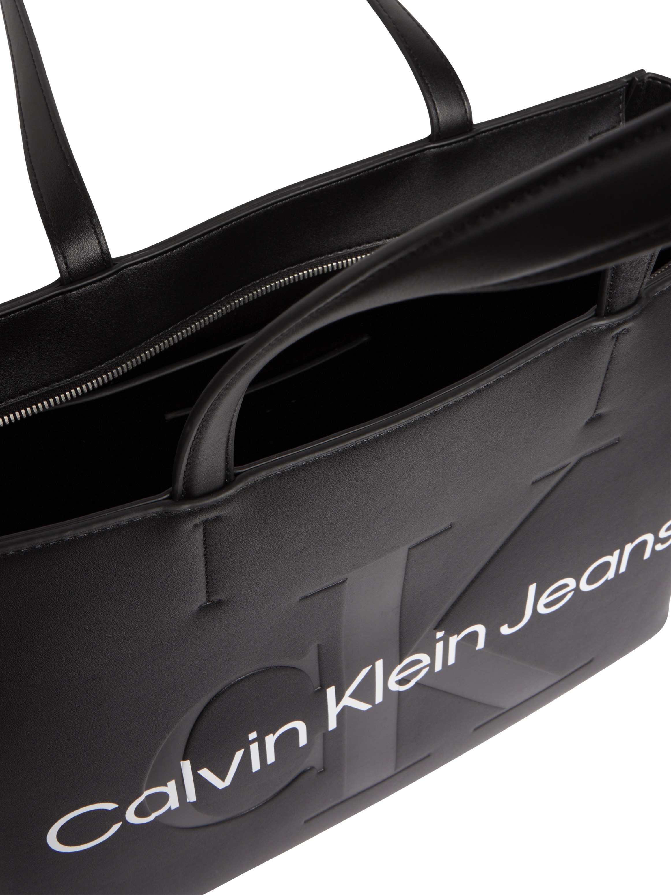 Thumbnail - Calvin Klein Jeans Shopper "SCULPTED SHOPPER29 MONO" mit cK-Logoprint vorne