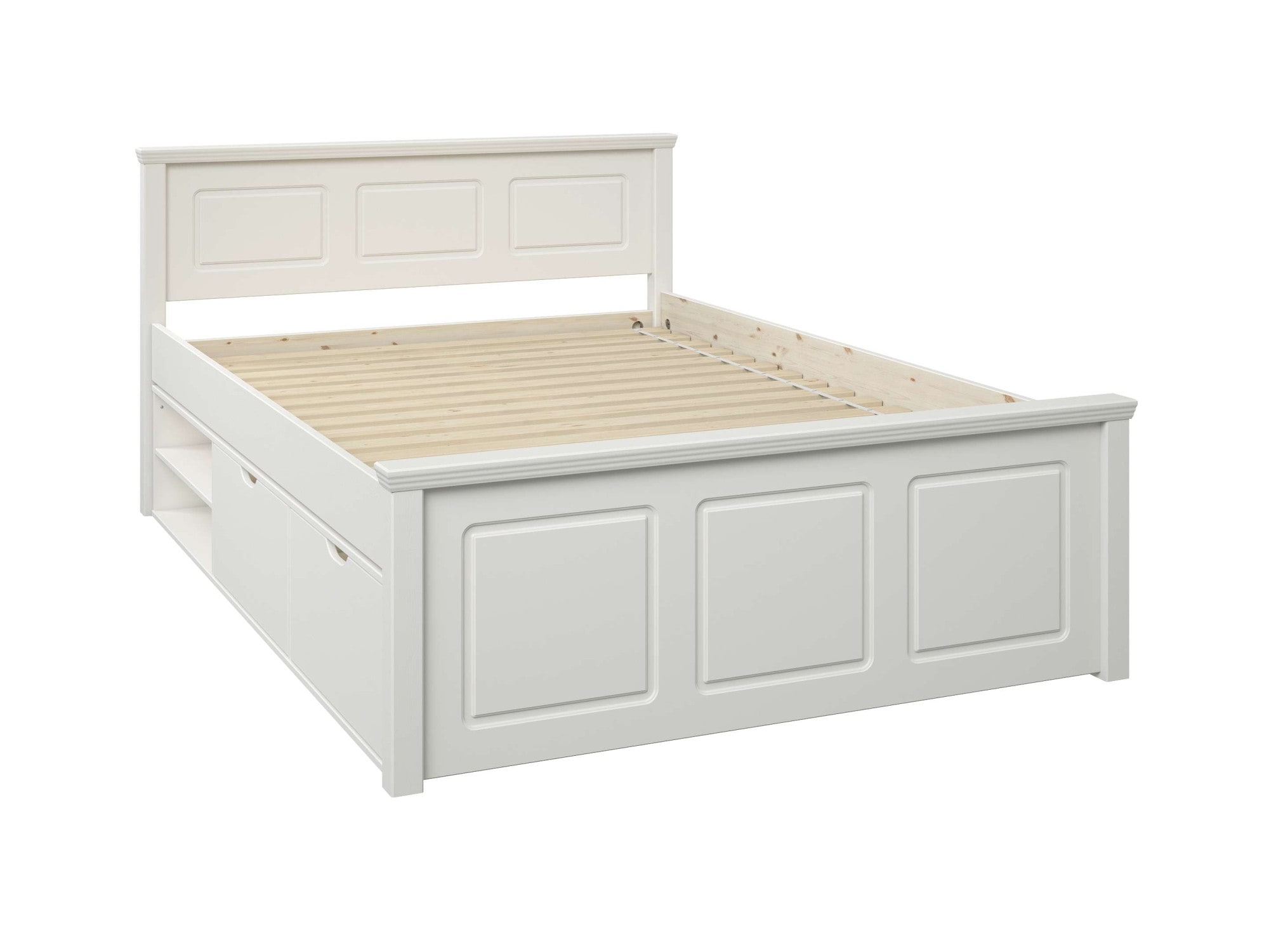 OTTO home Stauraumbett »Svea« B/T/H: 150/211/93 cm,  inklusive Lattenrost, Bettschubkasten, FSC® zertifiziert