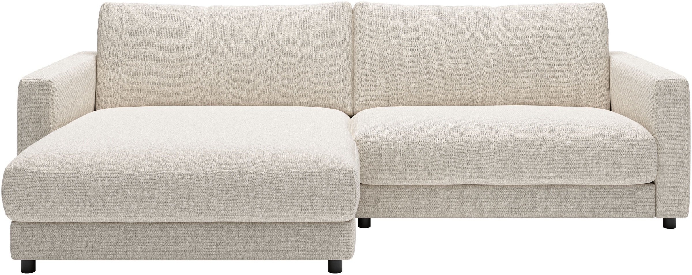 Home affaire Ecksofa "Ecksofa Jiro, L-Form, große Sitztiefe, Breite 265 cm" günstig online kaufen