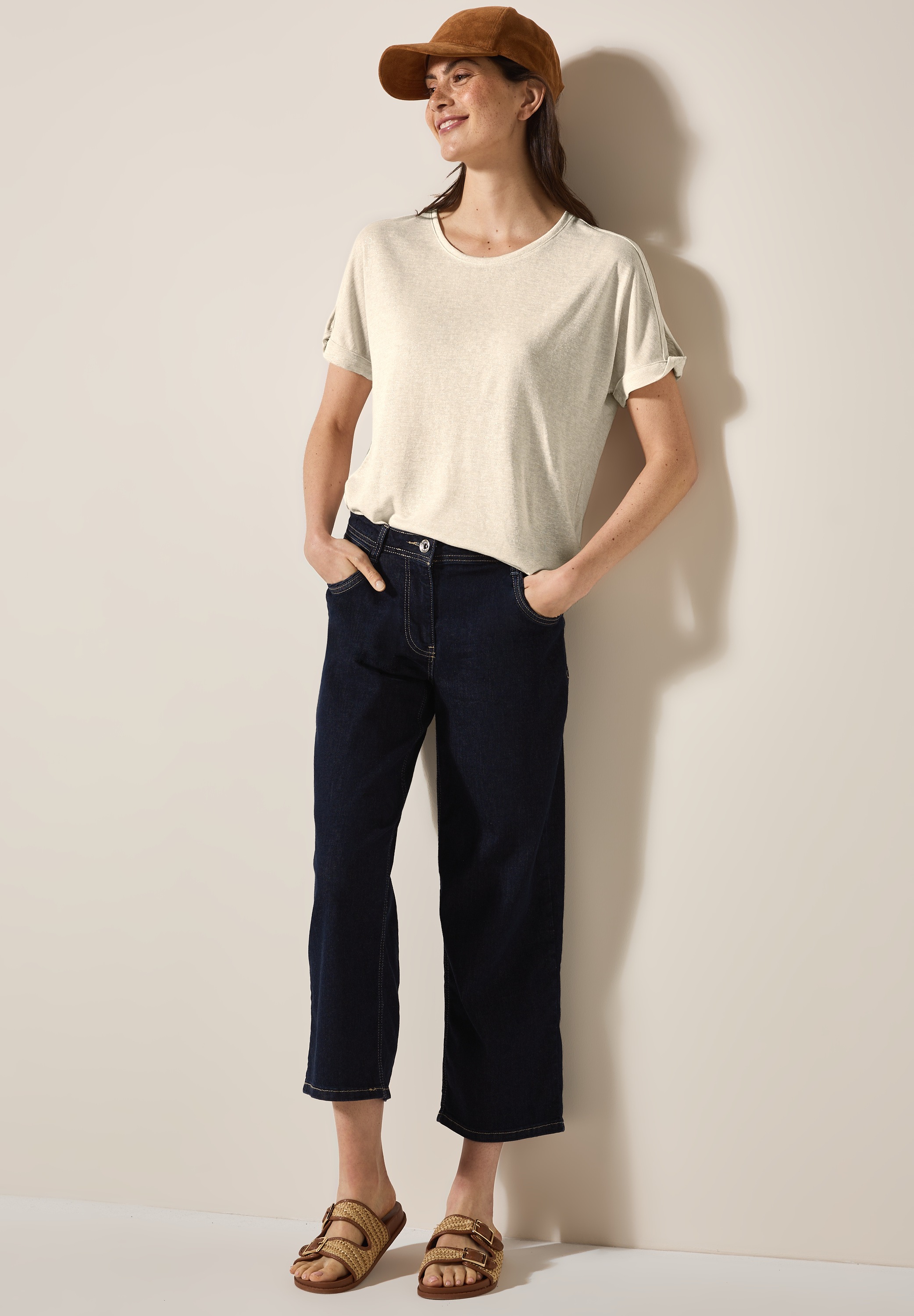 Thumbnail - Cecil T-Shirt mit Rundhalsausschnitt