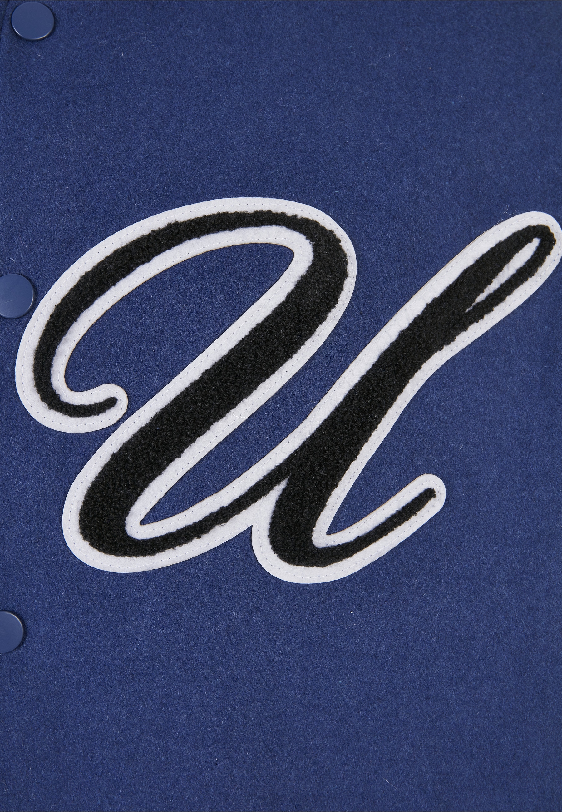 URBAN CLASSICS Allwetterjacke »Urban Classics Herren Big U College Jacket« 1 Stk. tlg. ohne Kapuze