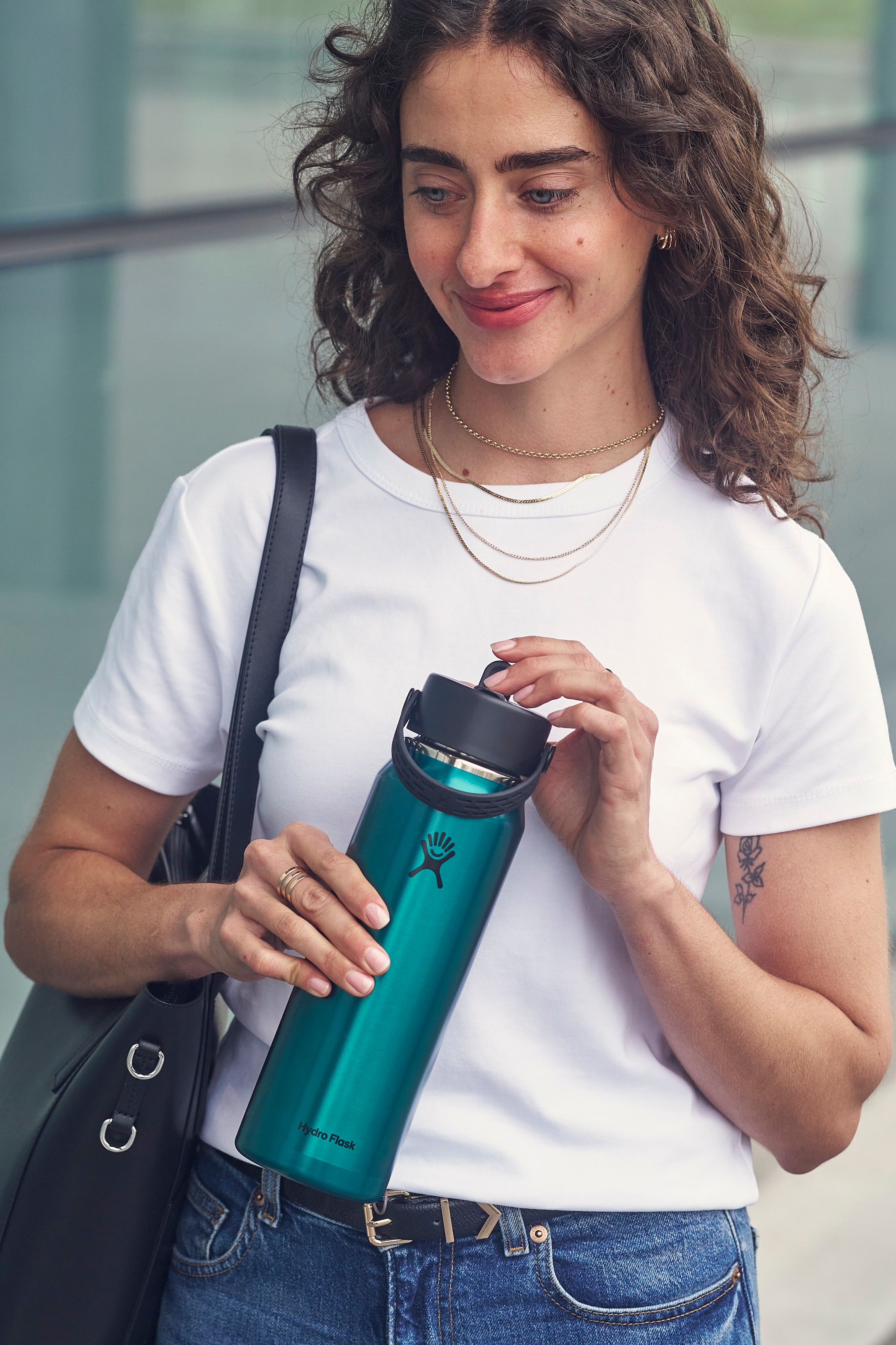 Hydro Flask Trinkflasche »32 OZ Lightweight Wide Flex Straw, 946 ml«