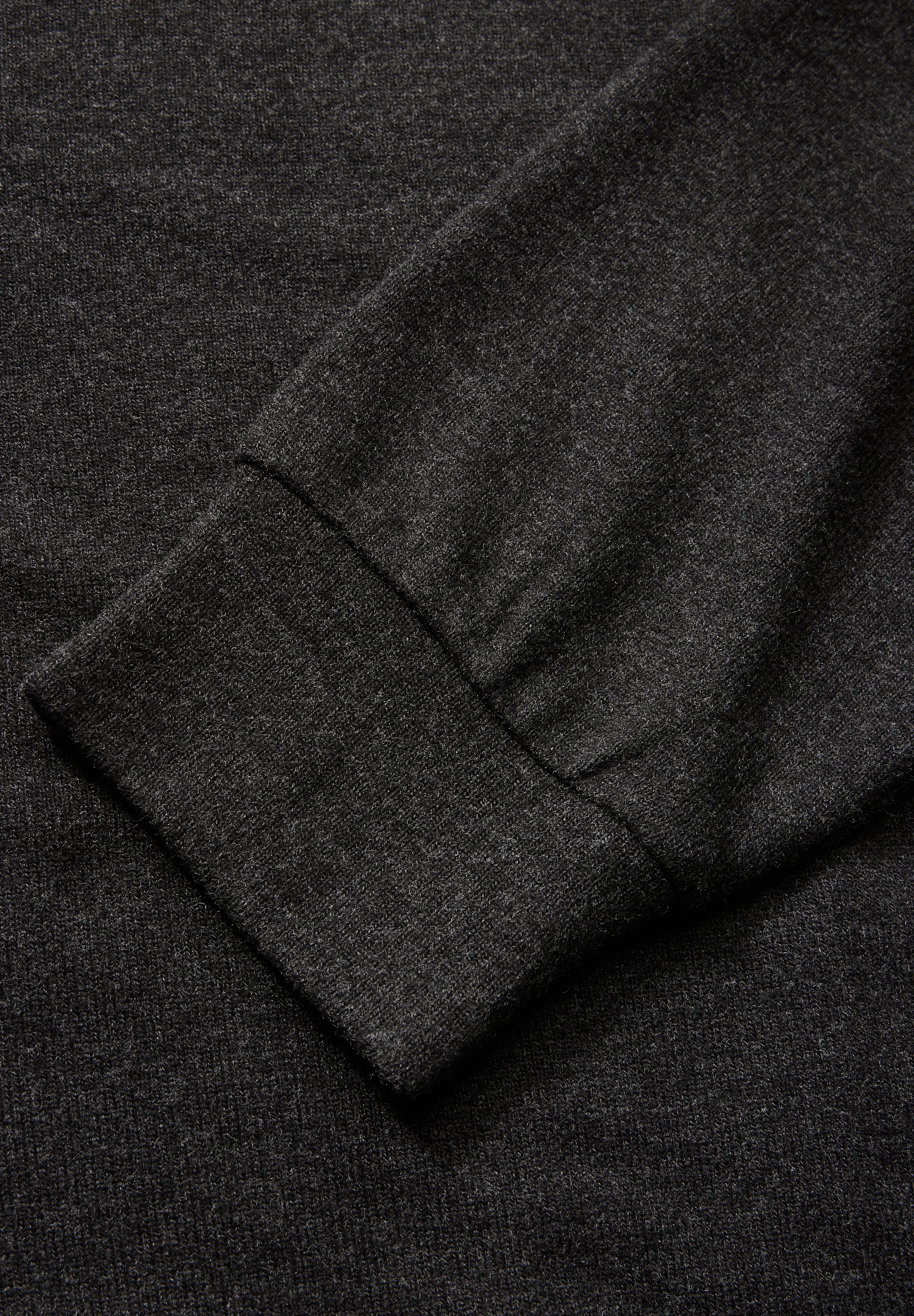 STREET ONE STUDIO Langarmshirt, aus softem Materialmix