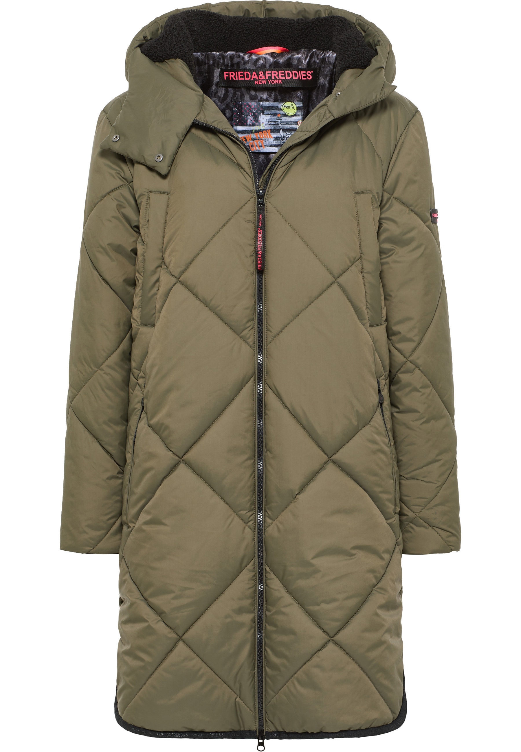 Frieda & Freddies Wintermantel »Padding Coat / Richelle«, mit dezenten Farbdetails