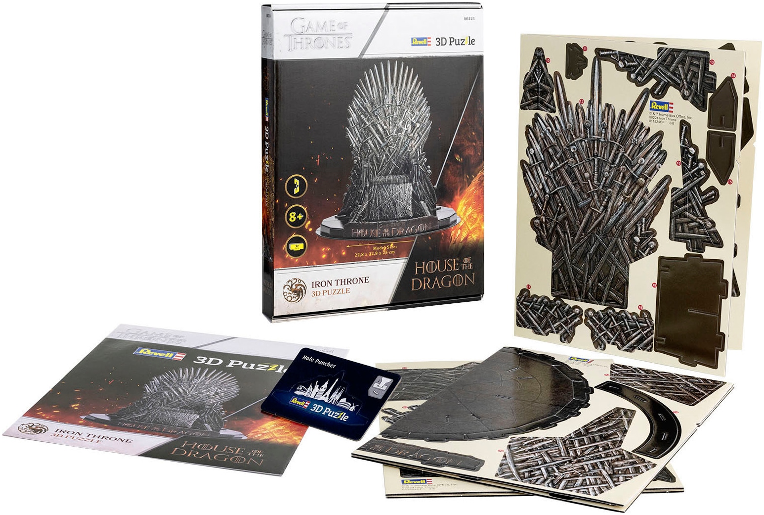 Revell® 3D-Puzzle »House of the Dragon, Iron Throne«