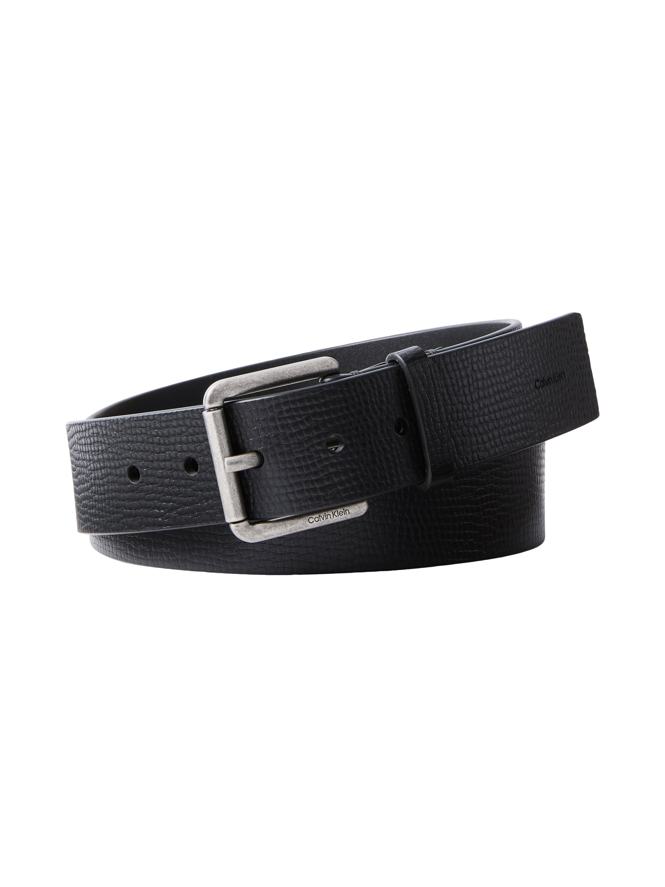 Calvin Klein Ledergürtel "CASUAL ROLLER BUCKLE 40MM" Regular fit und größenverstellbar