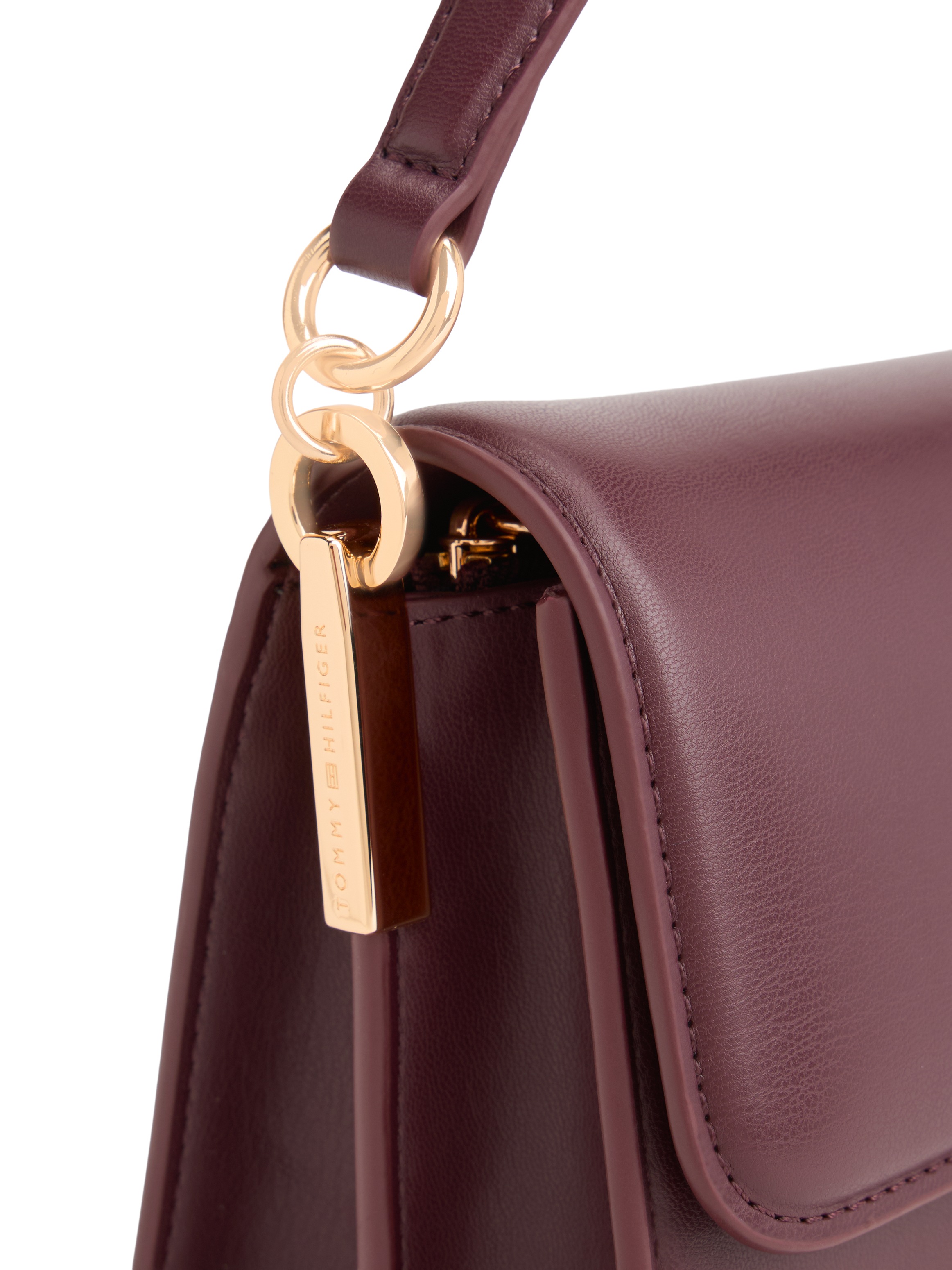 Tommy Hilfiger TH Heritage Conv Crossover Umhängetasche Dunkelrot 2