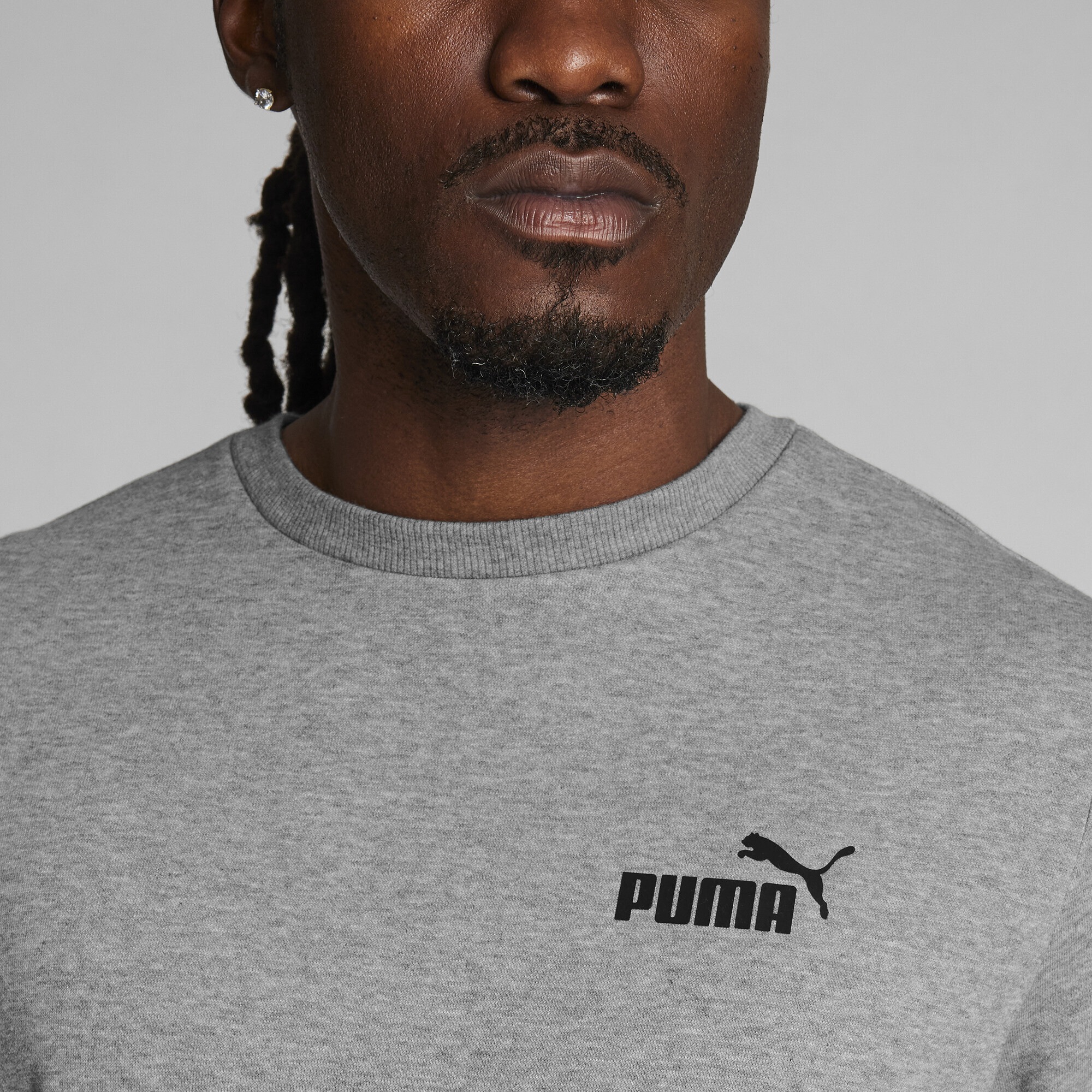 PUMA Sweatshirt »Essentials Small Logo Rundhals-Sweatshirt Herren«