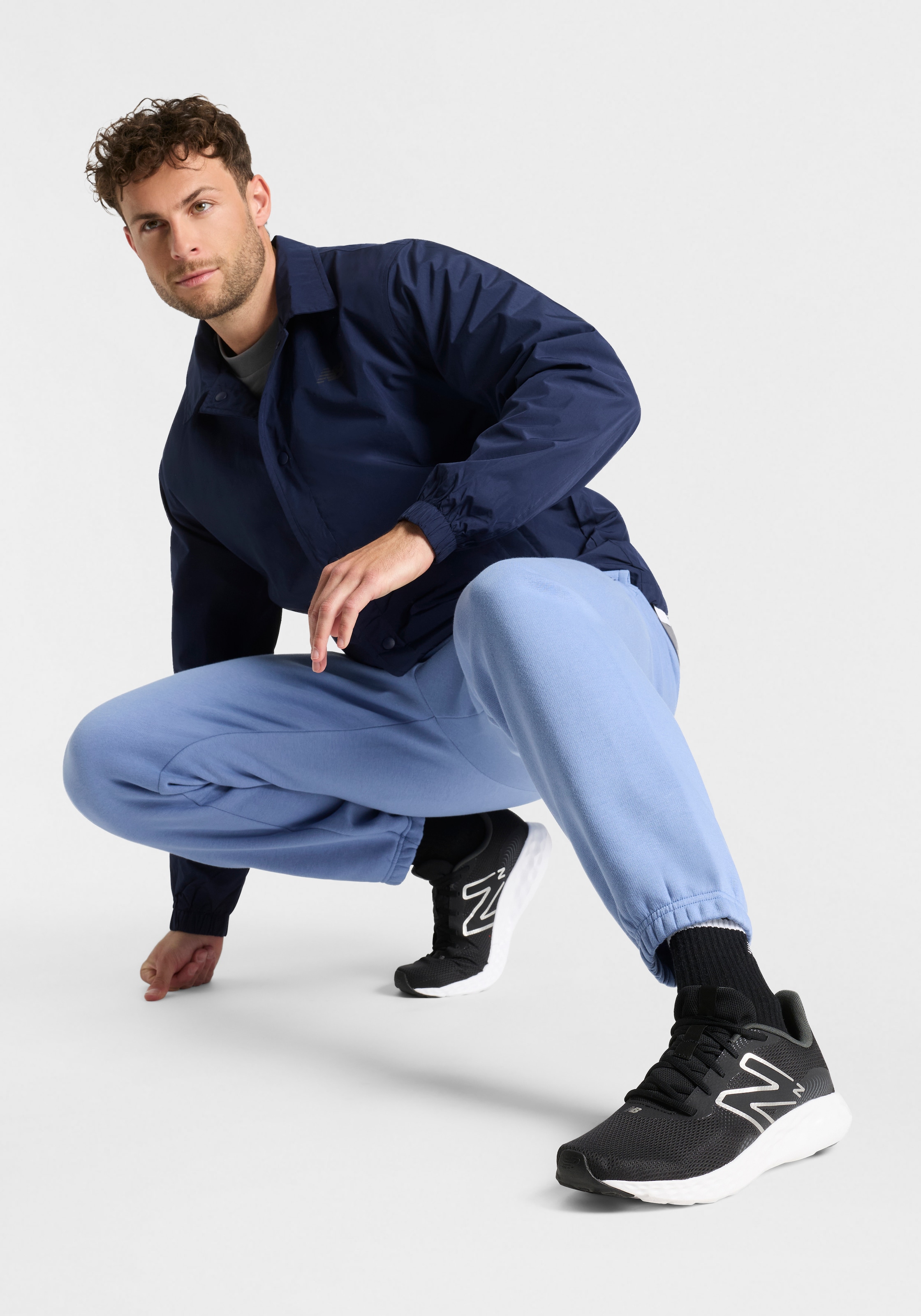 New Balance T-Shirt »SPORT ESSENTIALS COTTON T-SHIRT« entspannte Passform, Kurzarm, aus Baumwolle, Rundhalsausschnitt