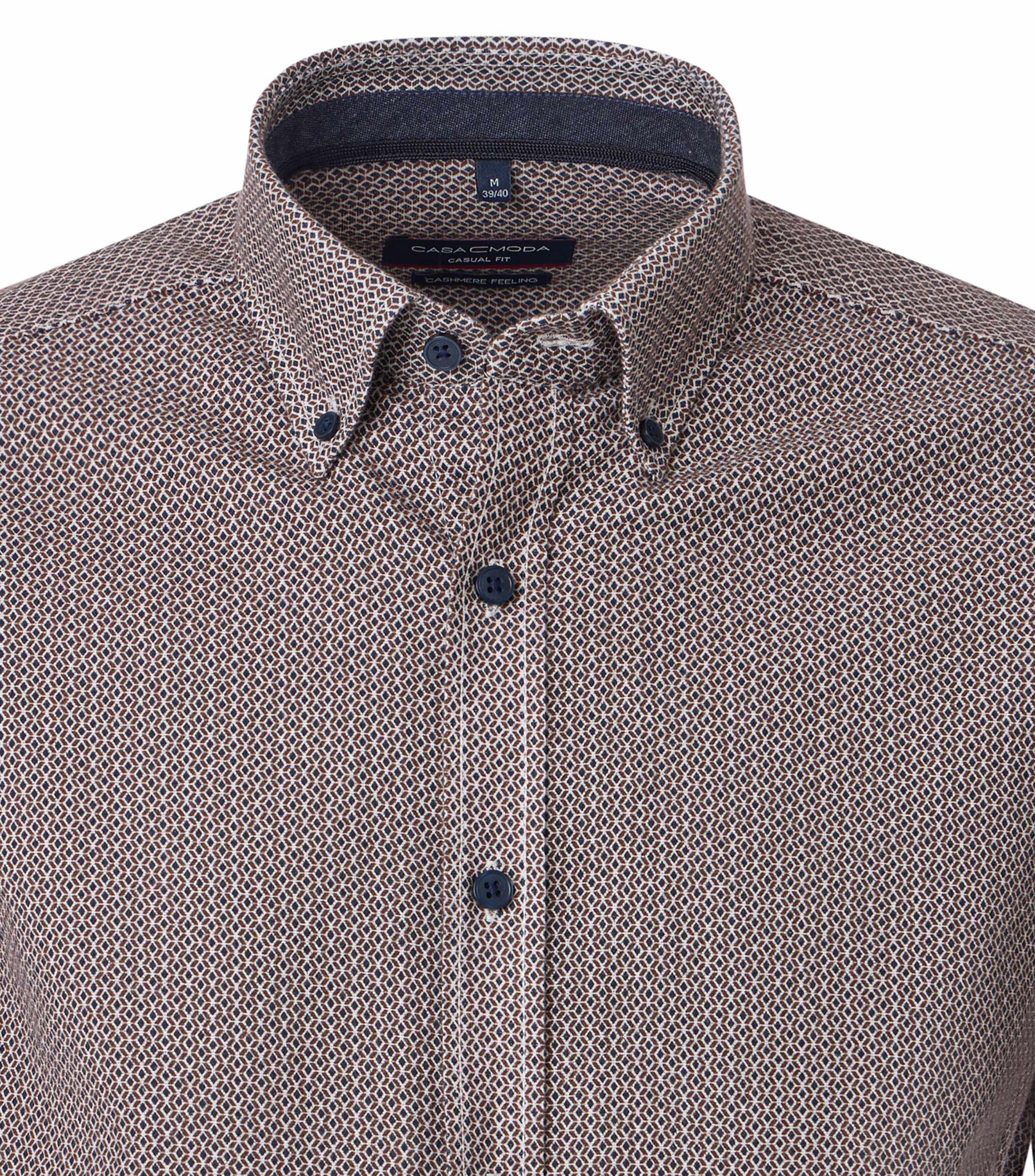 CASAMODA Flanellhemd »CASAMODA Flanellhemd Print«