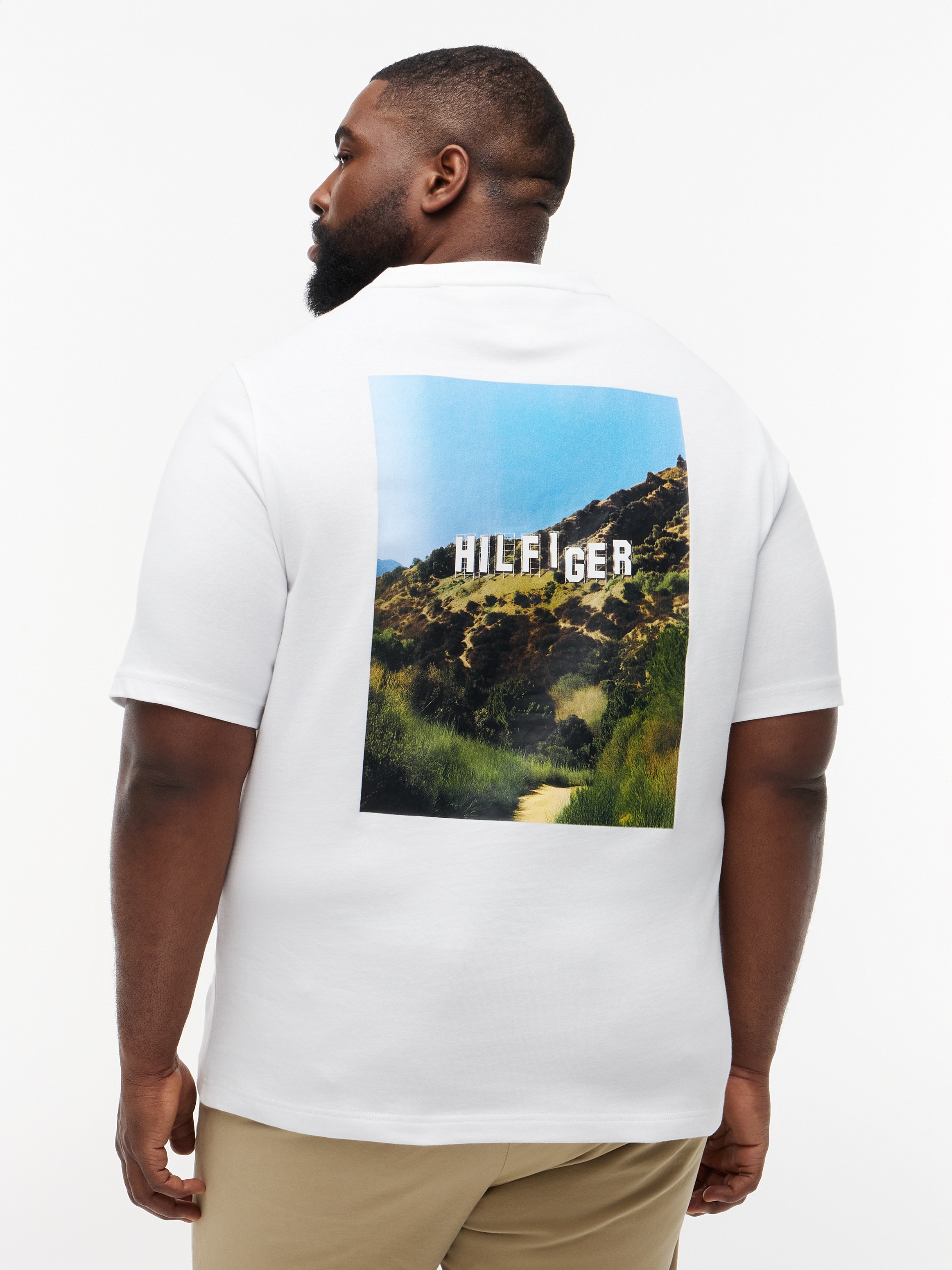 Tommy Hilfiger Big & Tall T-Shirt "BT-PHOTO PRINT HILFIGER" mit großem Rück günstig online kaufen