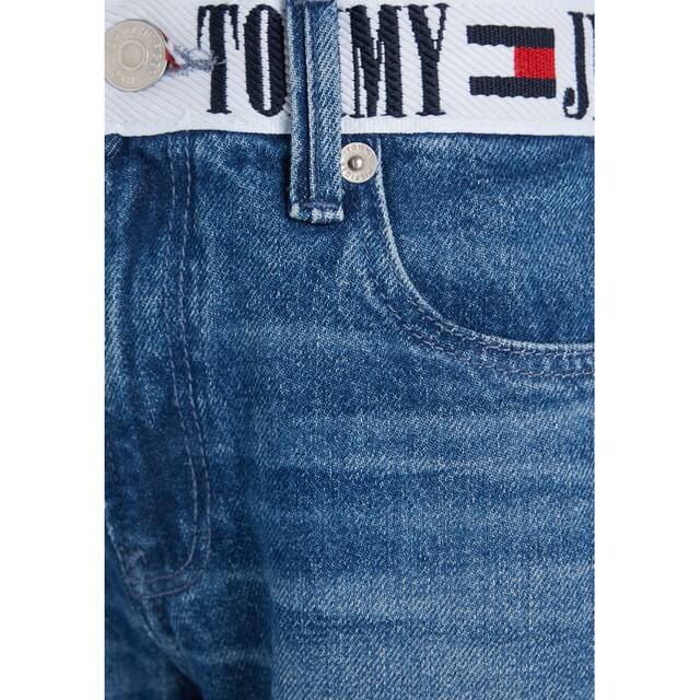 Tommy Hilfiger Straight-Jeans »MODERN STRAIGHT MONOTYPE TAPE«, mit coolem  Tommy Jeans Bund online kaufen | BAUR