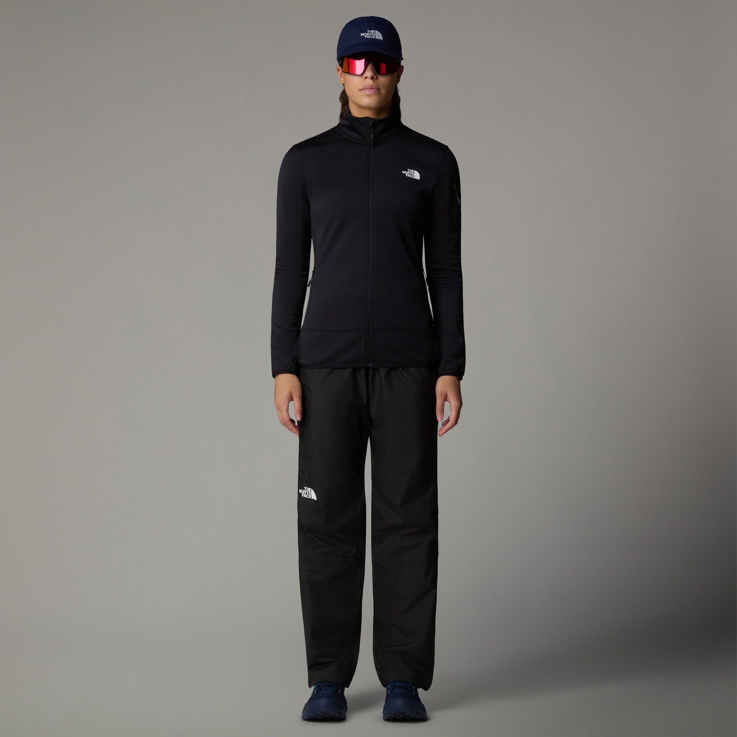 The North Face Fleecejacke »W MISTYESCAPE FLEECE« für Sport- und Outdooraktivitäten, dehnbares Material