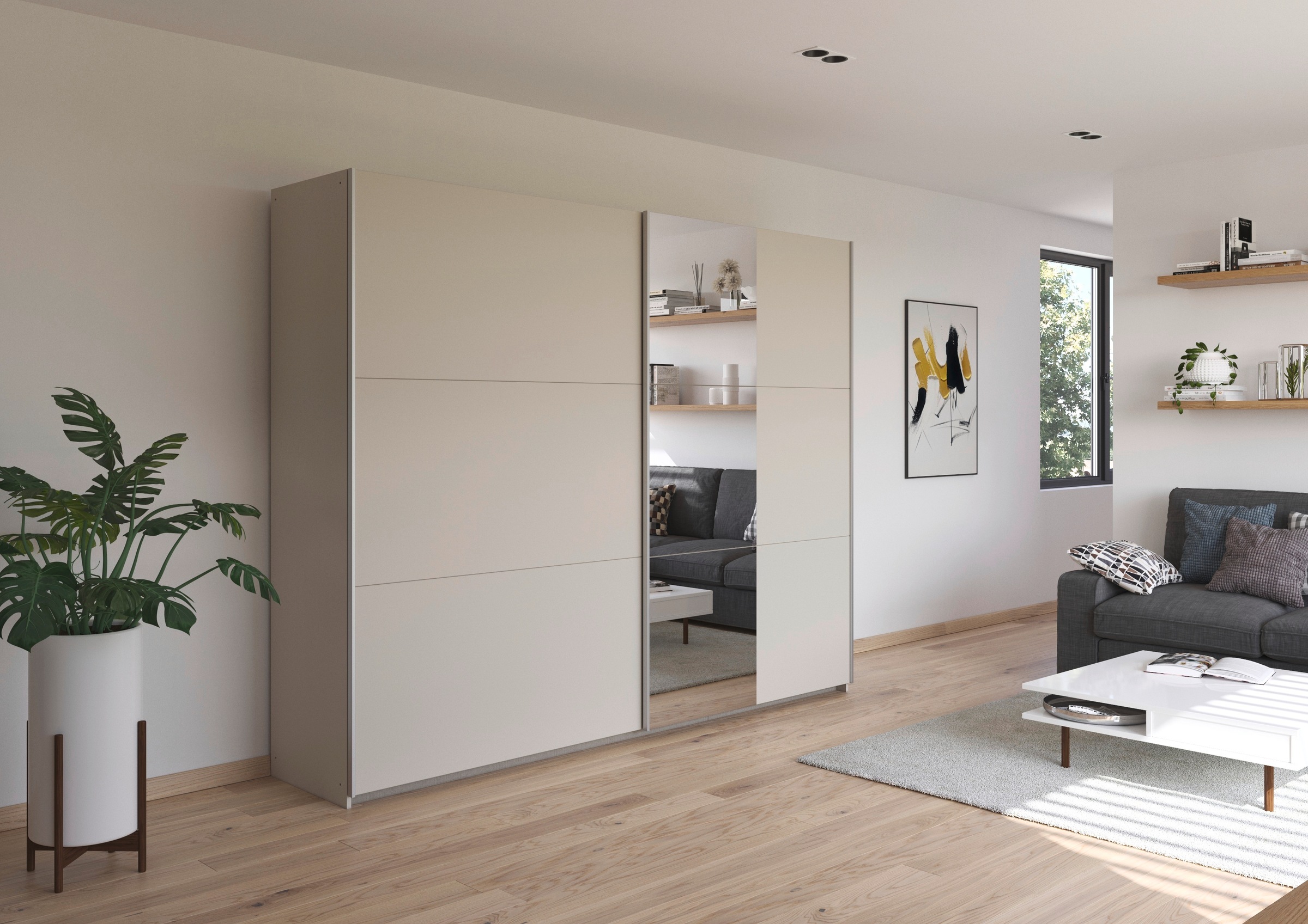 rauch Schwebetürenschrank "Kleiderschrank Drehtürenschrank Schrank Garderob günstig online kaufen