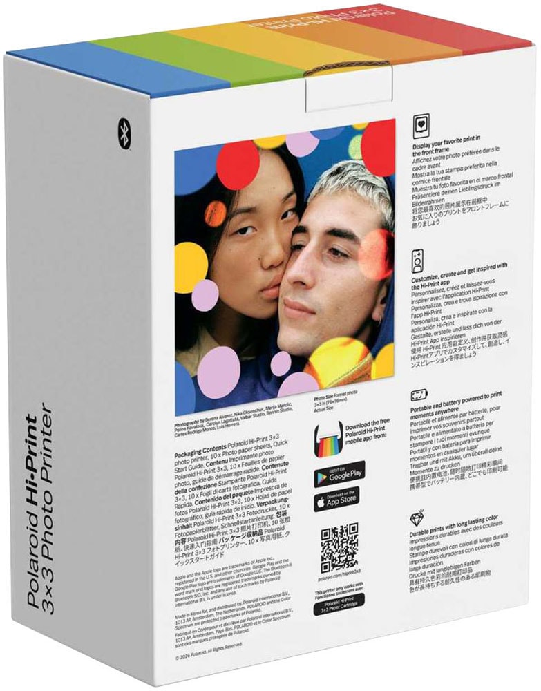 Polaroid Fotodrucker »HiPrint 3x3 Pocket Photo Print«