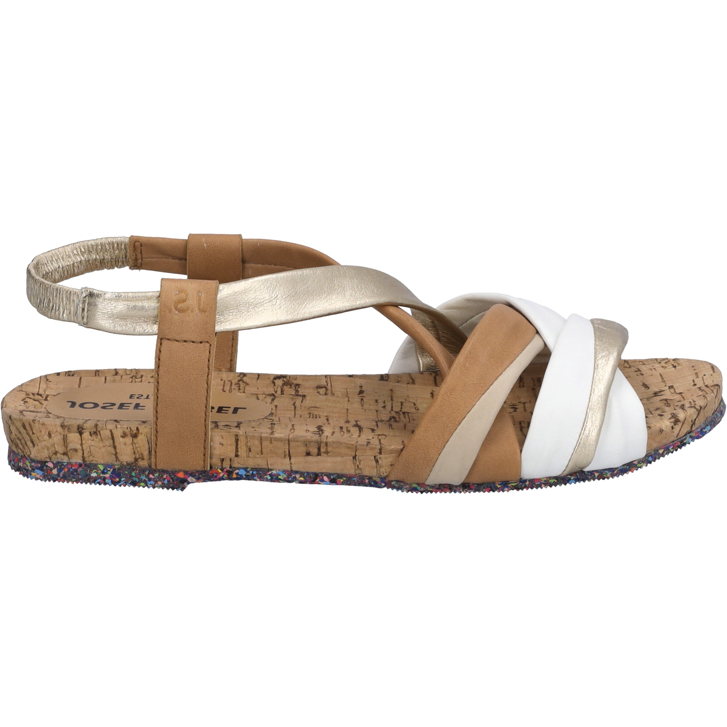 Josef Seibel Sandale "Henriette 03, camel-multi" günstig online kaufen