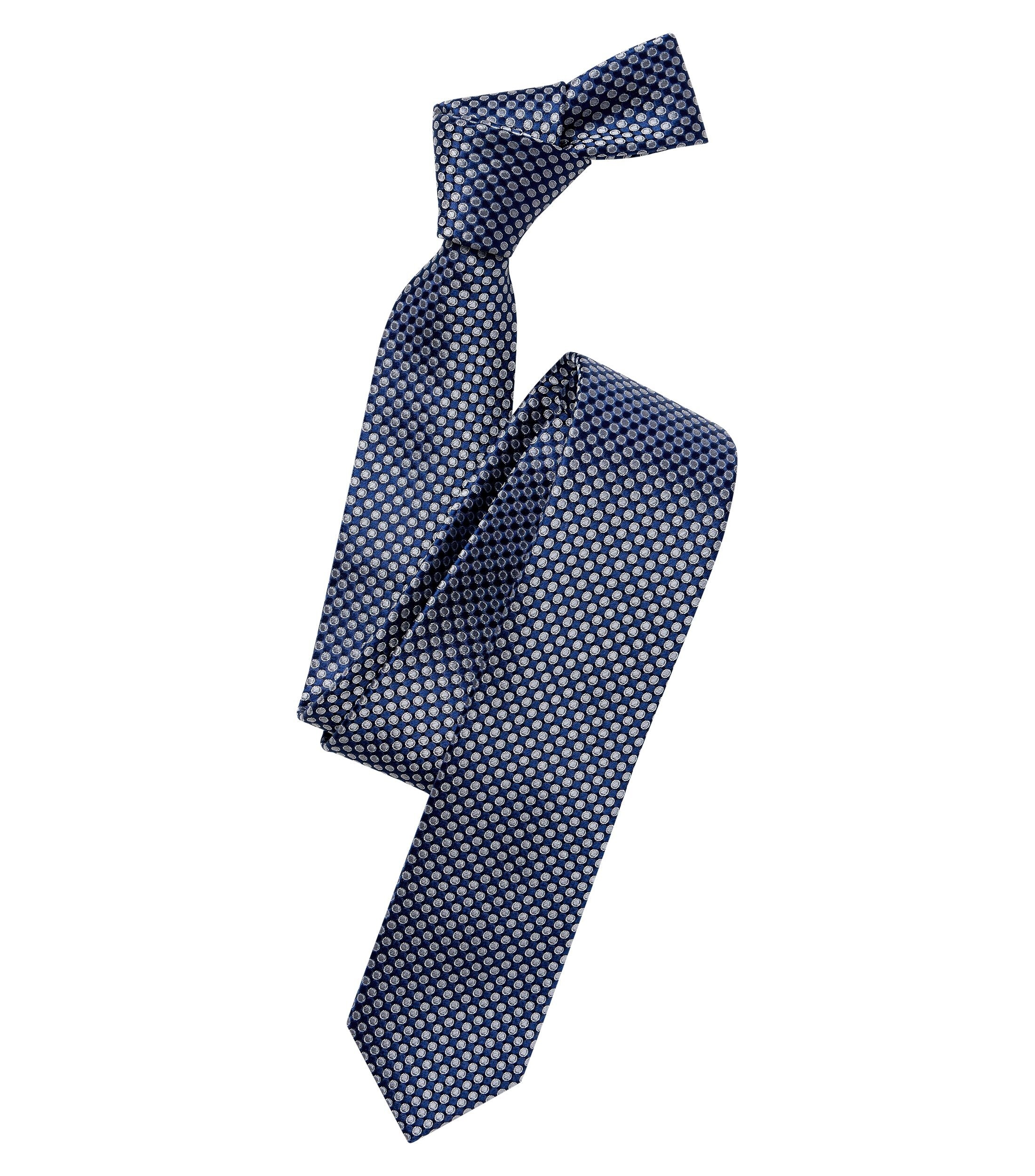 VENTI Herren Krawatte "VENTI Krawatte gemustert"grau, 100% Seide, Krawatten