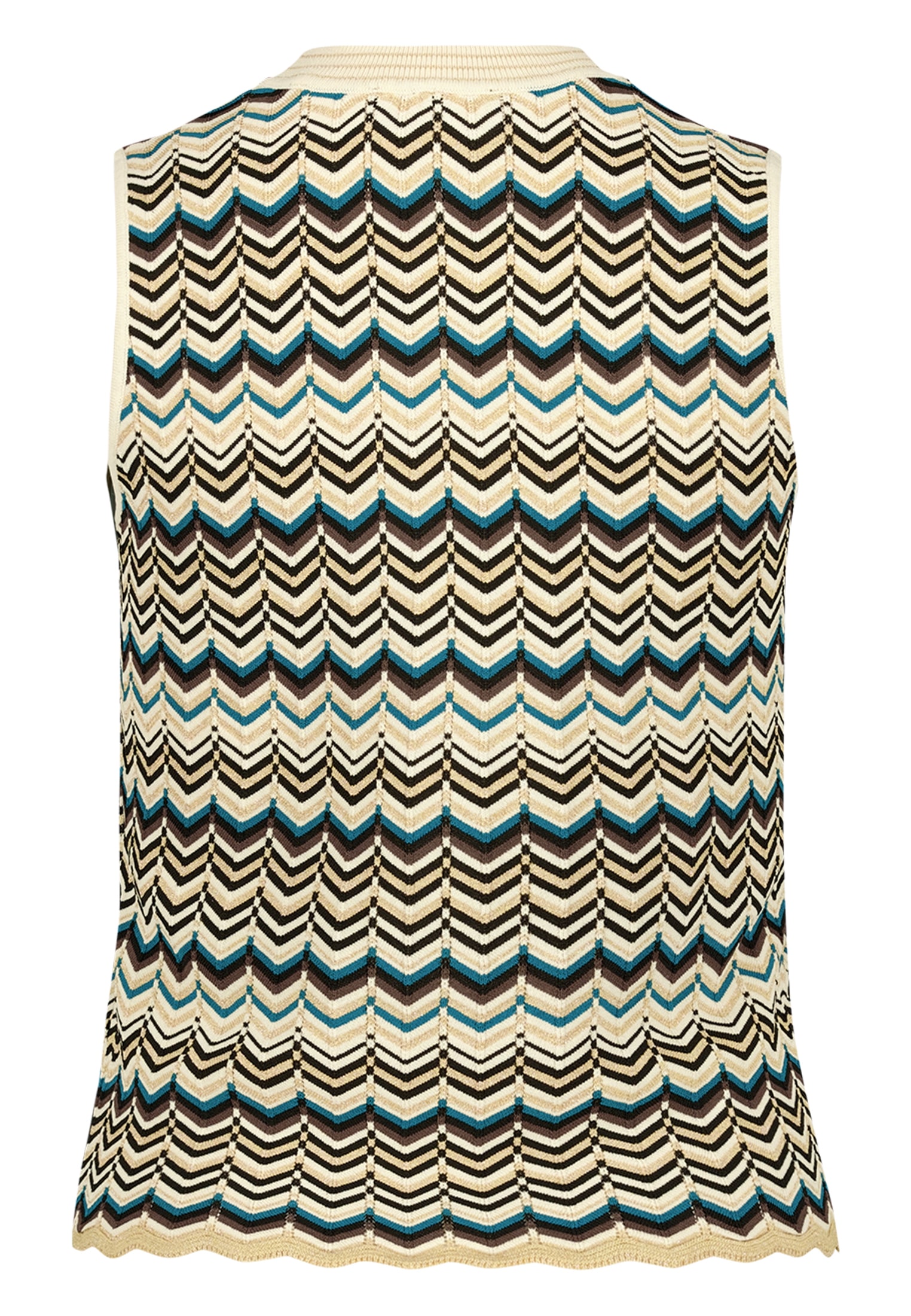 Zero Stricktop »Damen mit Muster« Struktur