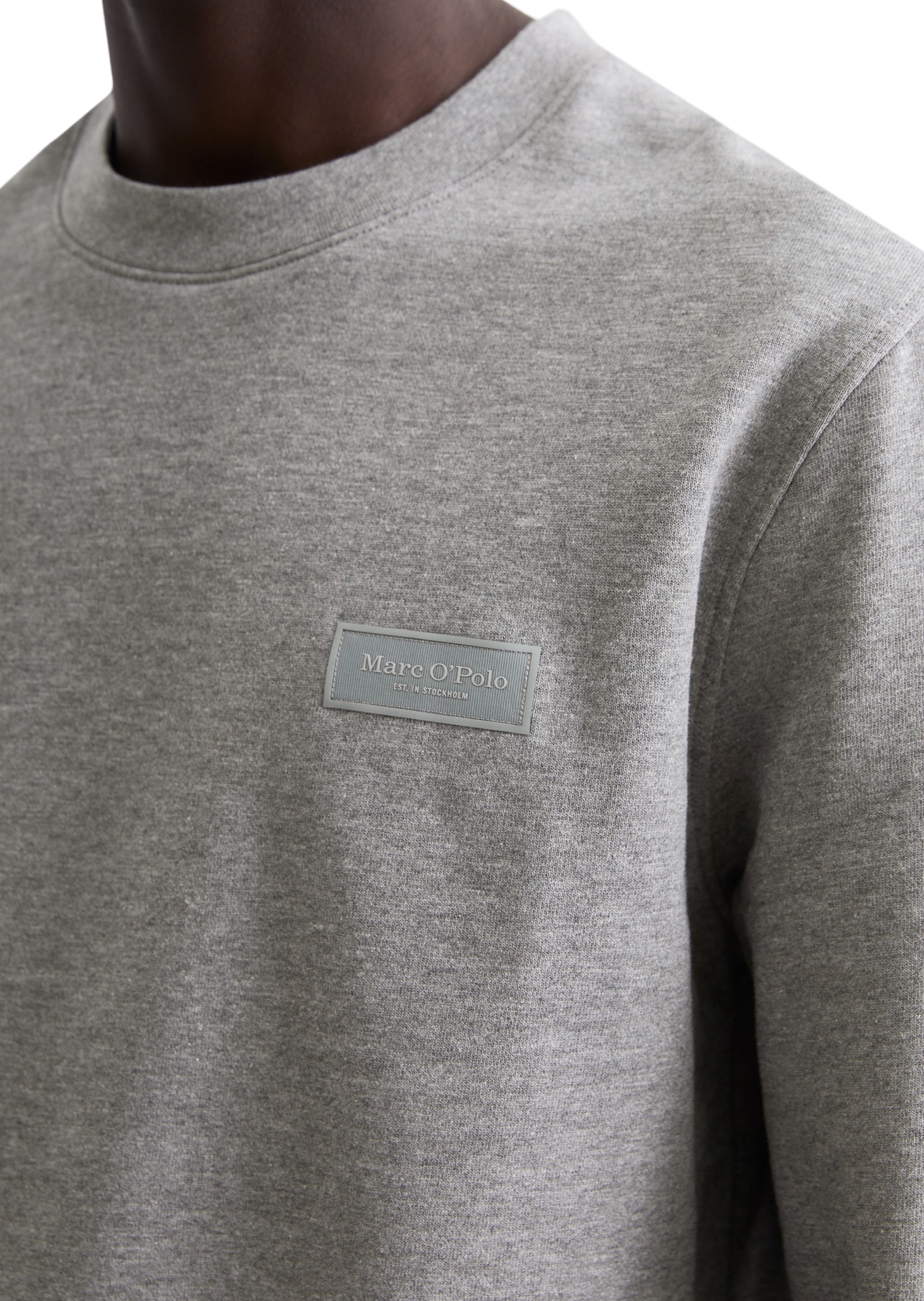 Marc O'Polo Sweatshirt, mit leicht unregelmäßiger Slub-Sweat-Struktur