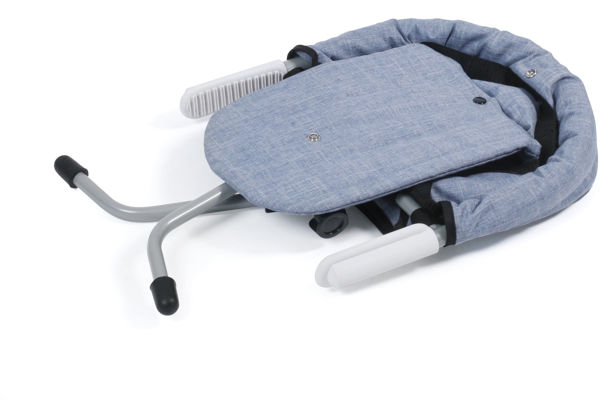 CHIC4BABY Tischsitz »Relax, Jeans Blue«, platzsparend zusammenfaltbar