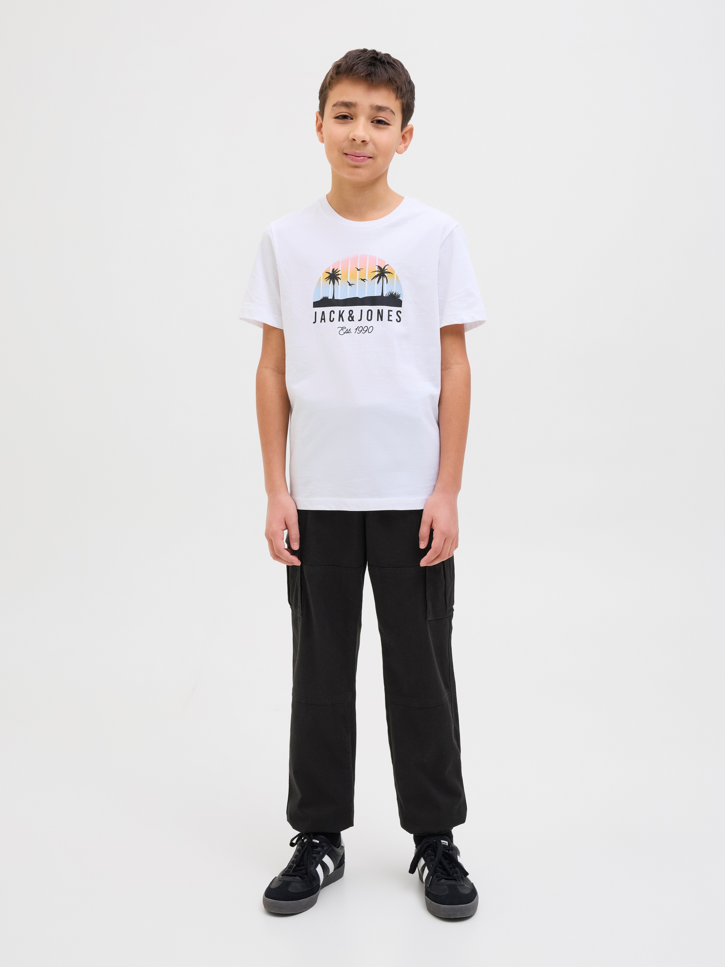 Thumbnail - Jack & Jones Junior Cargohose "JPSTKANE JJJONNIE CUFFED CARGO JNR"