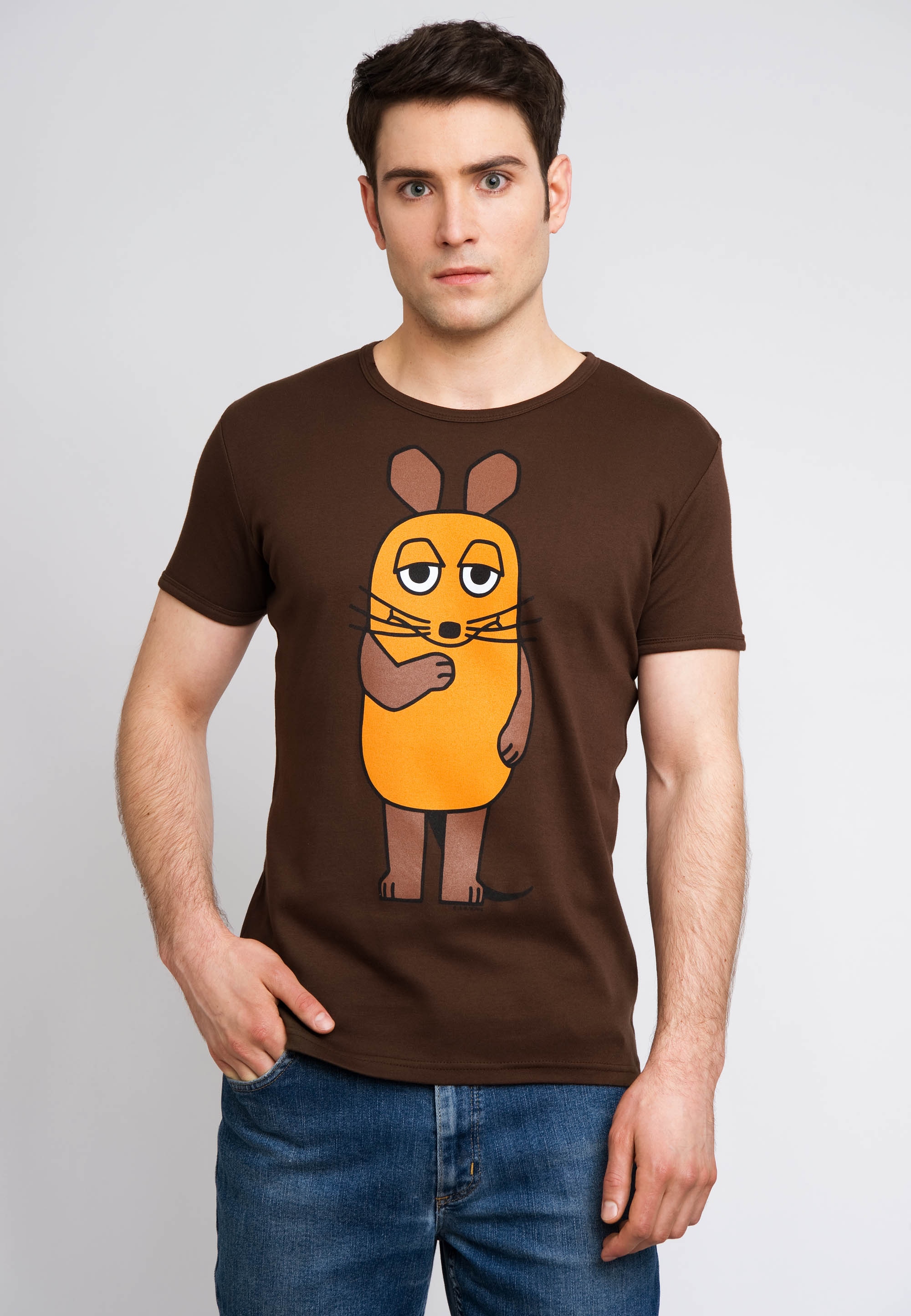 LOGOSHIRT T-Shirt »Die Sendung mit der Maus«, mit lizenziertem  Originaldesign ▷ bestellen | BAUR