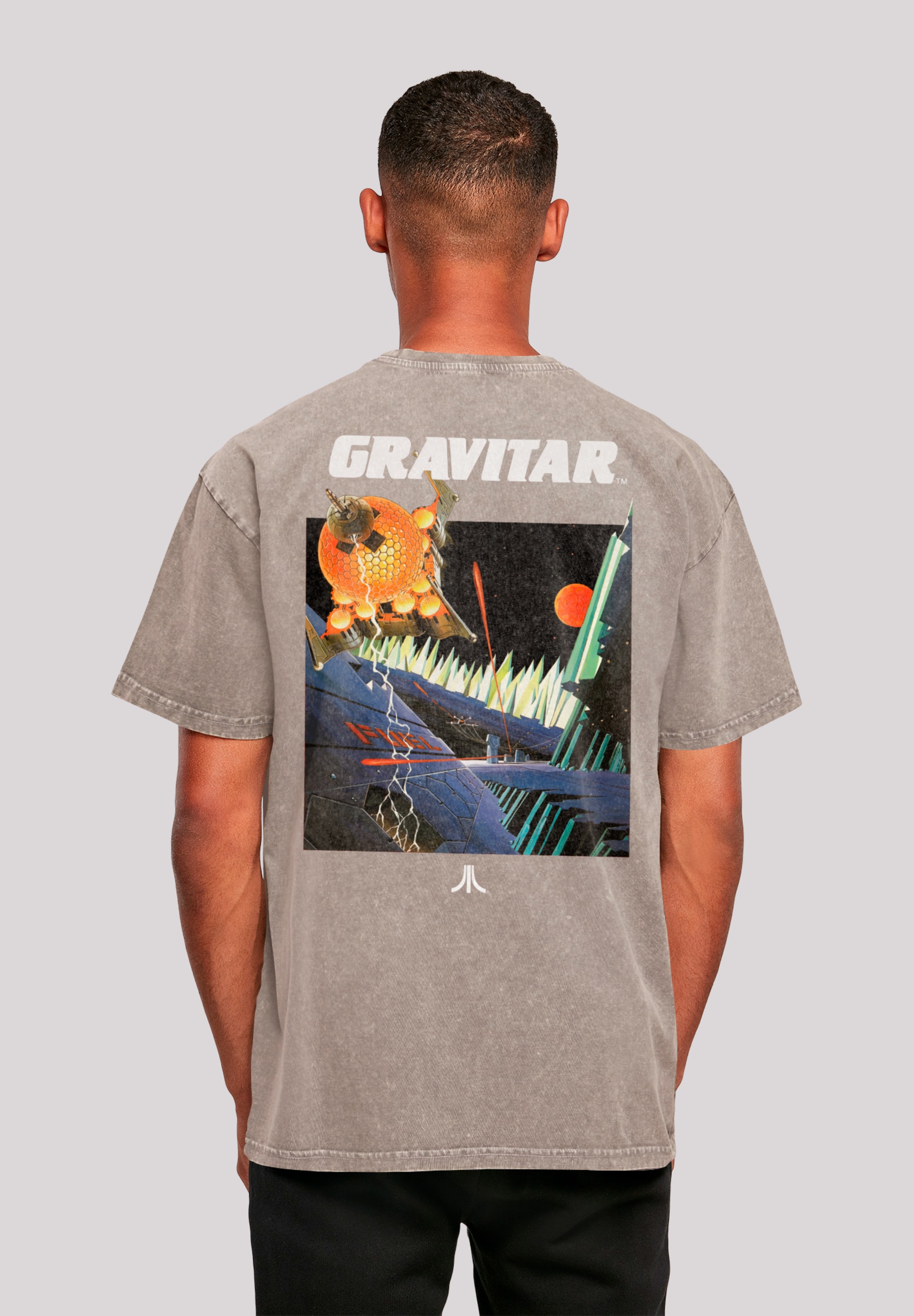 F4NT4STIC T-Shirt »Atari Games Logo Retro Gaming«, Premium Qualität