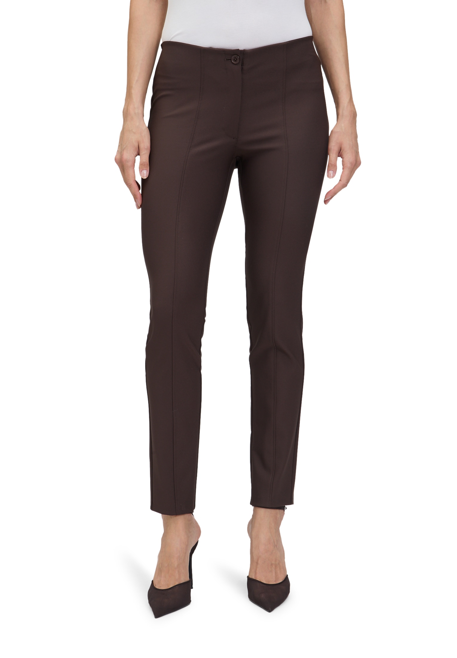 Betty Barclay Bügelfaltenhose "Damen Businesshose Slim Fit" Material günstig online kaufen