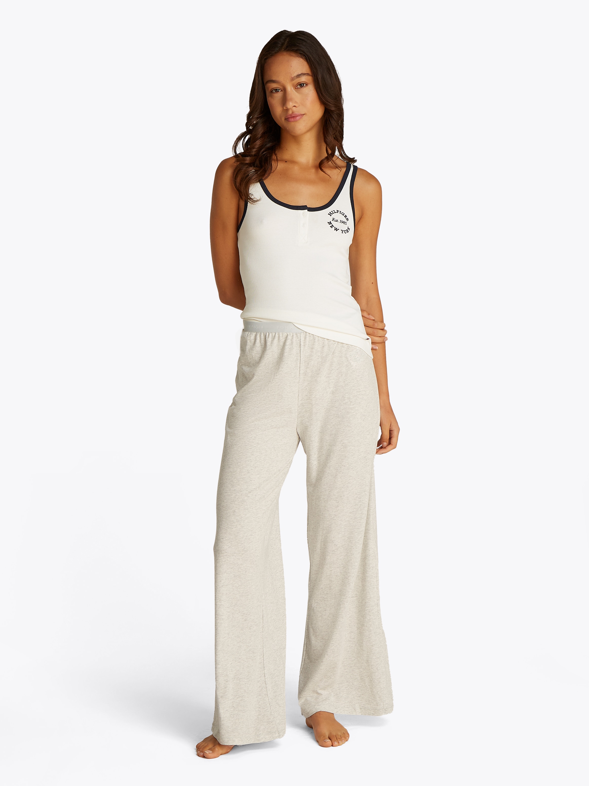 Tommy Hilfiger Underwear Tanktop »RIB TANK TOP«, mit Logo, kontrastfarbenen Details