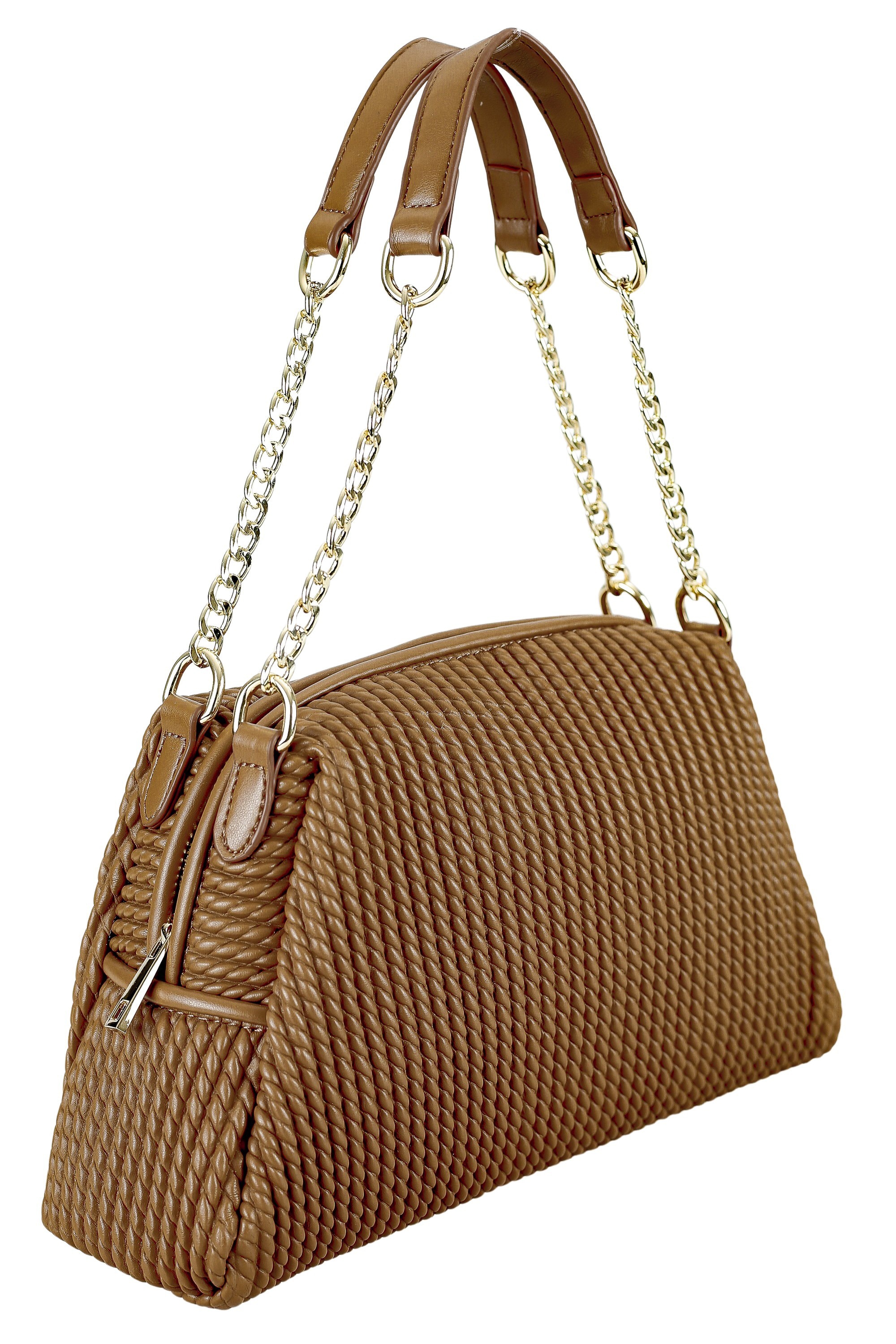 COLLEZIONE ALESSANDRO Schultertasche »Audrey«, elegante Tasche in modischem Material
