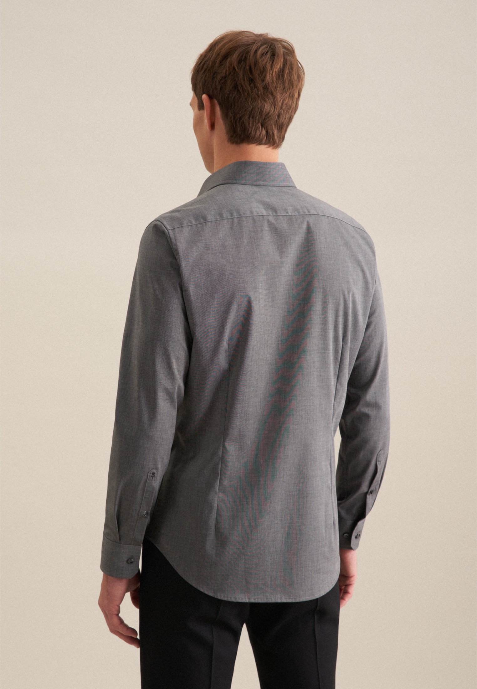 seidensticker Businesshemd "Slim", Slim Langarm Kentkragen Uni günstig online kaufen