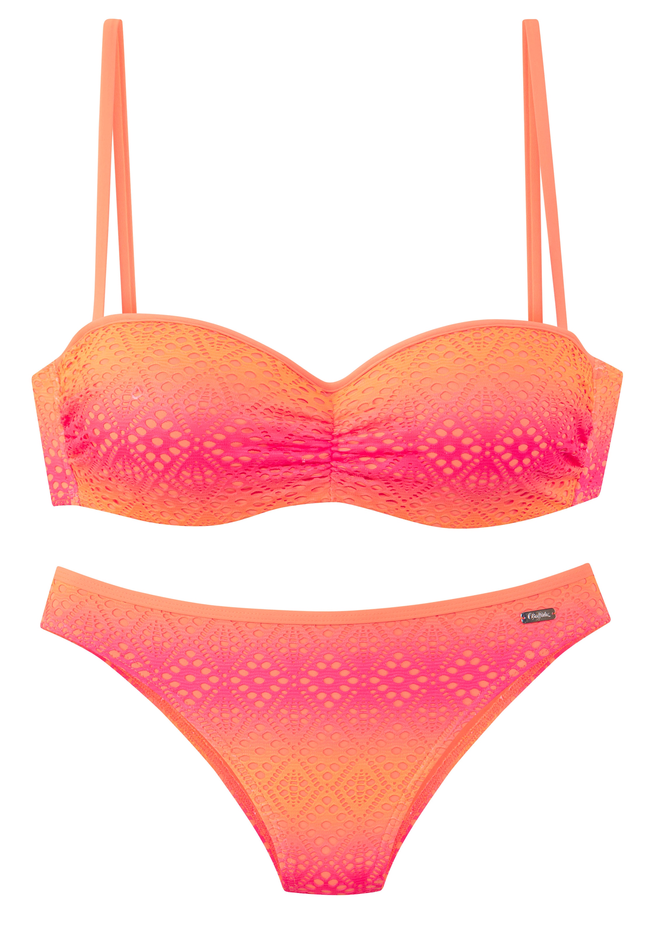Buffalo Bügel-Bandeau-Bikini, mit Farbverlauf günstig online kaufen