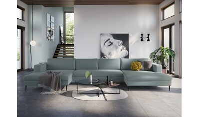 DOMO collection Wohnlandschaft, XXL, in moderner Optik mit, 2 großzügigen Recamieren, frei im Raum stellbar kaufen DOMO collection Wohnlandschaft, XXL, in moderner Optik mit, 2 großzügigen Recamieren, frei im Raum stellbar kaufen