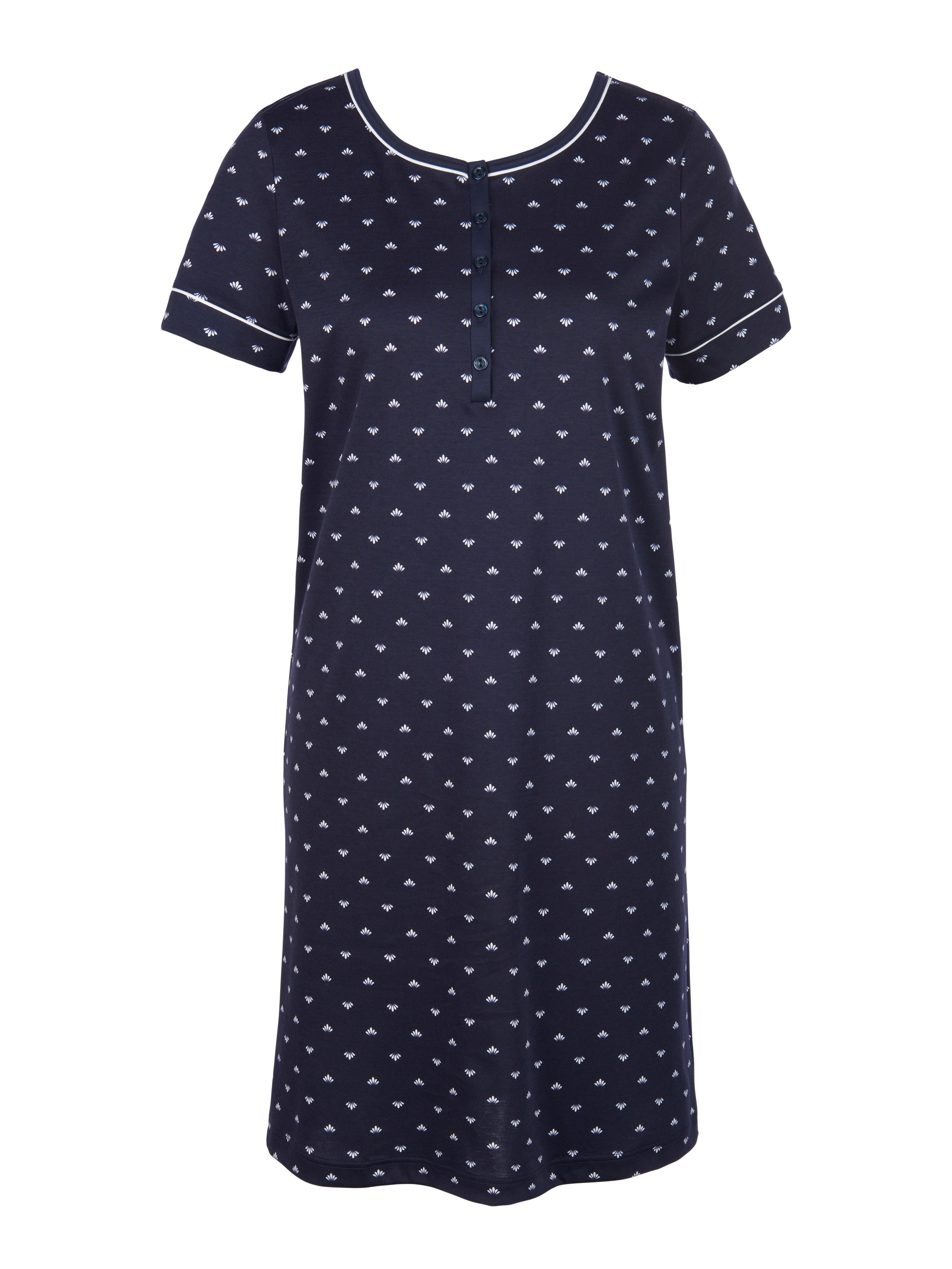 CALIDA Nachthemd "Night Lovers" Kurzarm, Interlock, Rundhals-Ausschnitt, Kn günstig online kaufen
