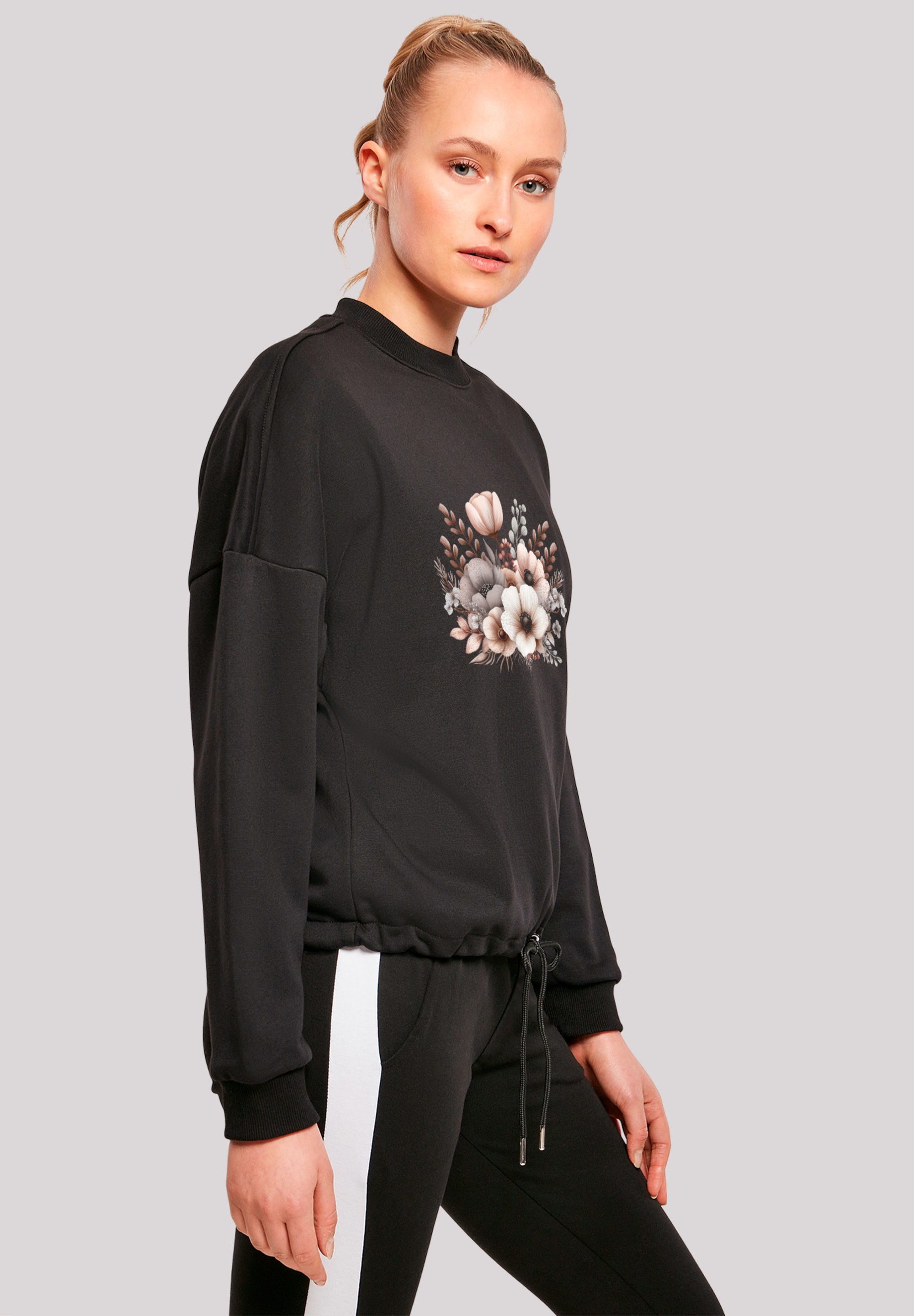 F4NT4STIC Sweatshirt »Blumenstrauß Boho«, Premium Qualität