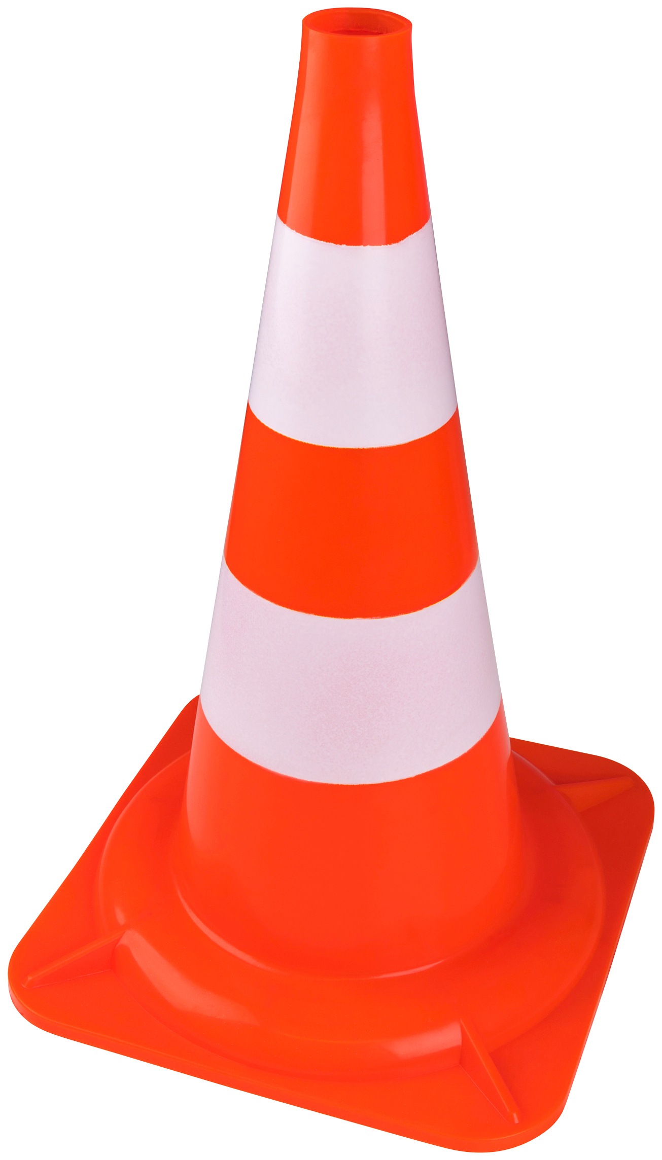 SCHELLENBERG Pylone, Polyvinylchlorid (PVC), orange, aus Kunststoff, 500 mm, orange/weiß kaufen