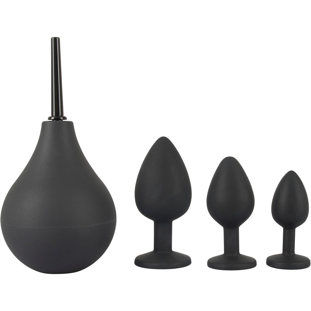 BLACK VELVETS Analtoys-Set