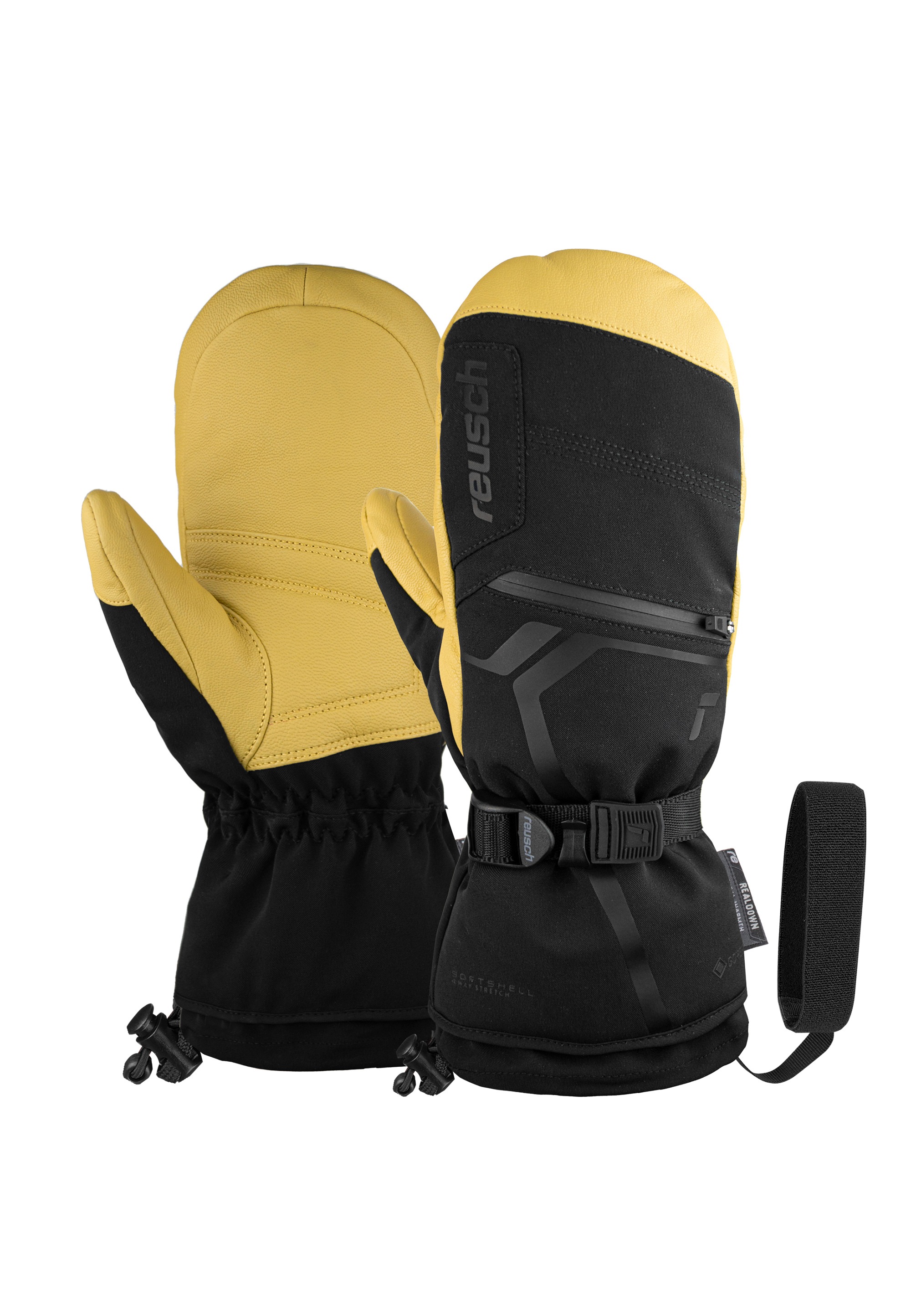 Reusch Fäustlinge "Fäustling Down Spirit GORE-TEX Mitten höchste Wärmestufe, wasserdicht" mit höchster Wärmestufe