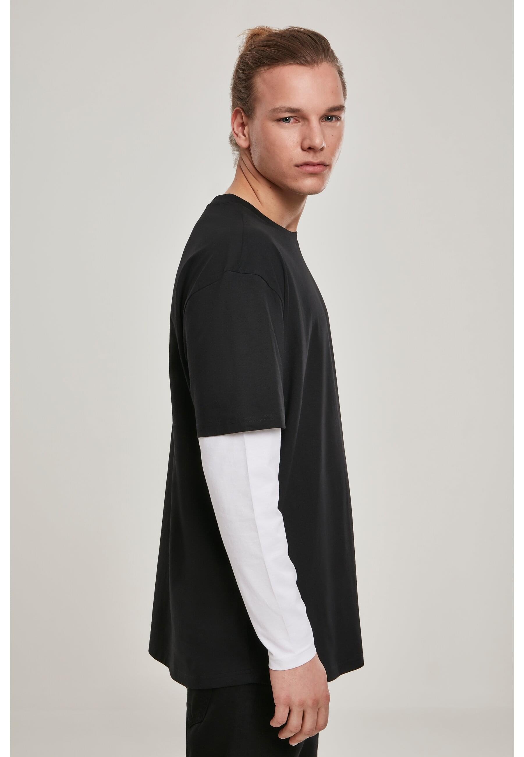 URBAN CLASSICS T-Shirt »Urban Classics Herren Oversized Shaped Double Layer LS Tee«