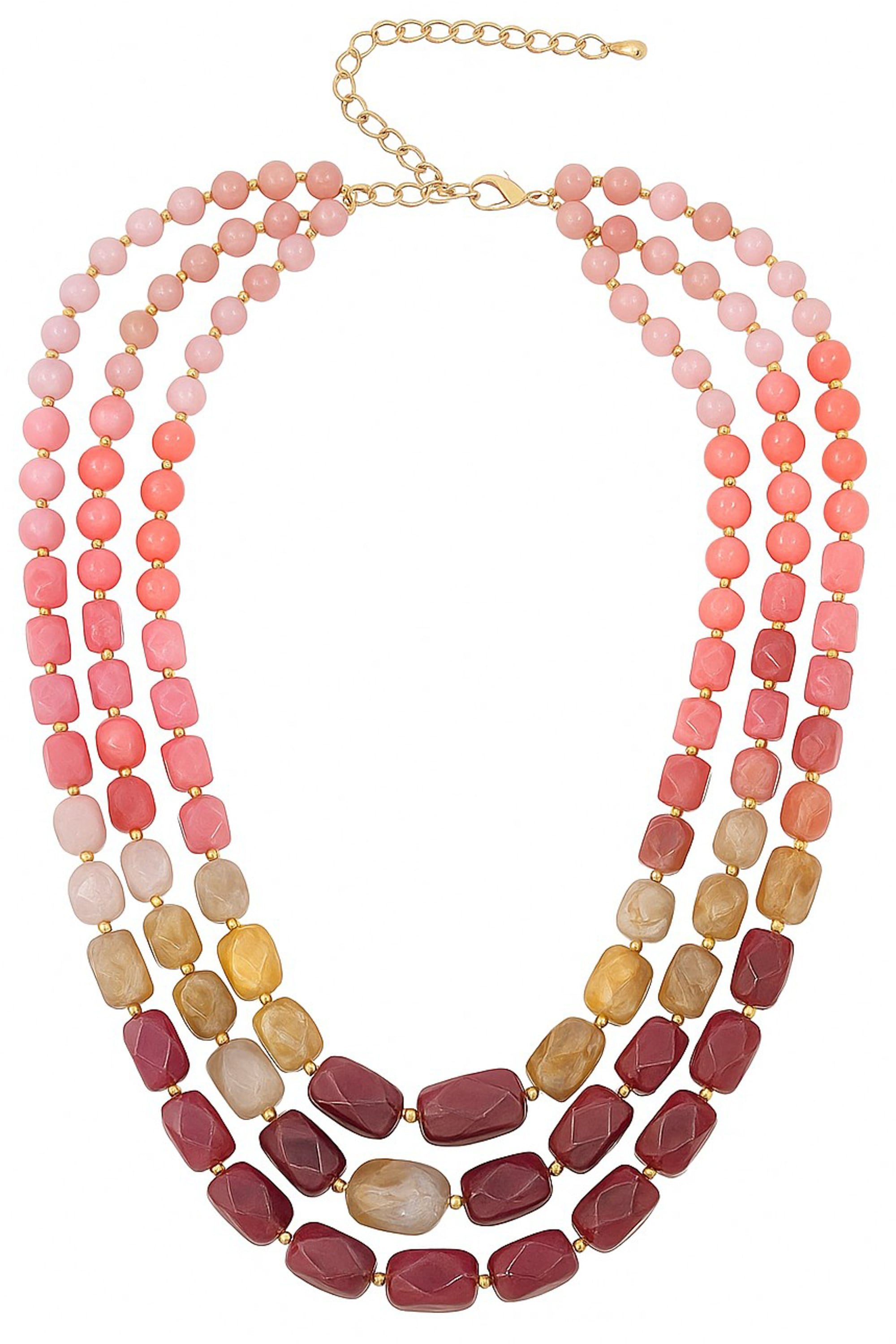 COLLEZIONE ALESSANDRO Kette mit Anhänger »Marble«, Exclusive Statemenkette