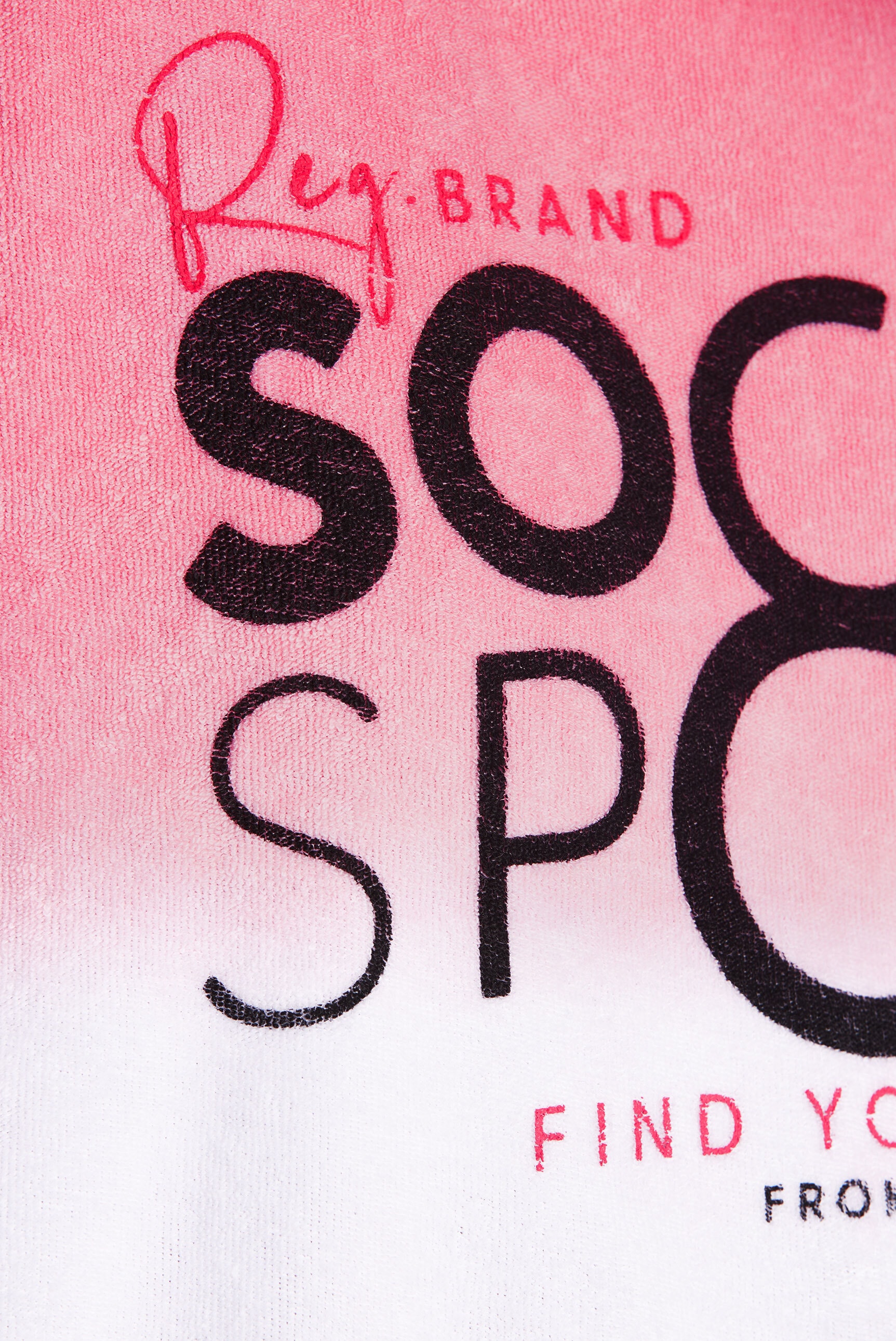 SOCCX Rundhalsshirt, mit überschnittenen Schultern