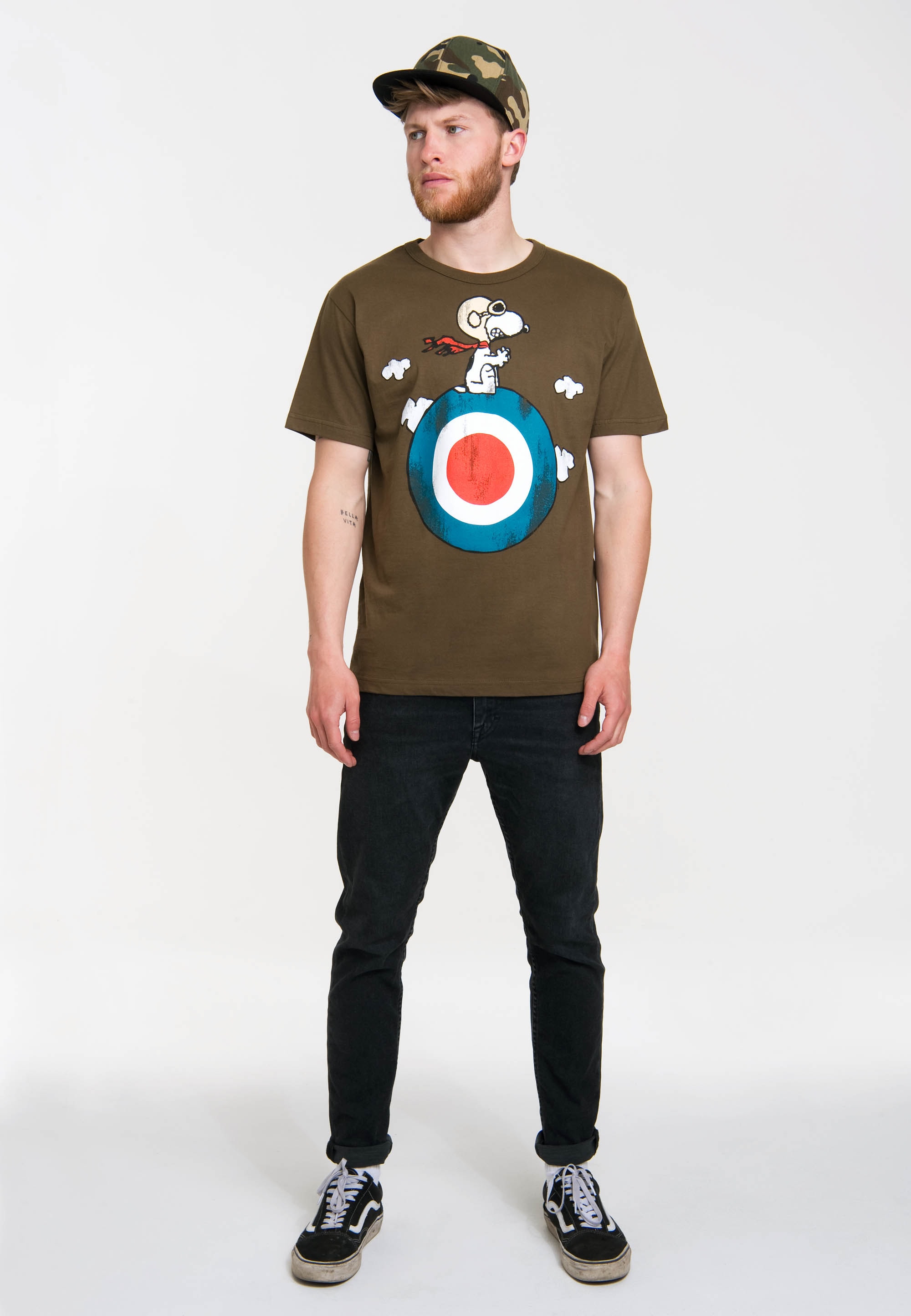 LOGOSHIRT T-Shirt "Peanuts - Snoopy Pilot", mit lizenziertem Print günstig online kaufen