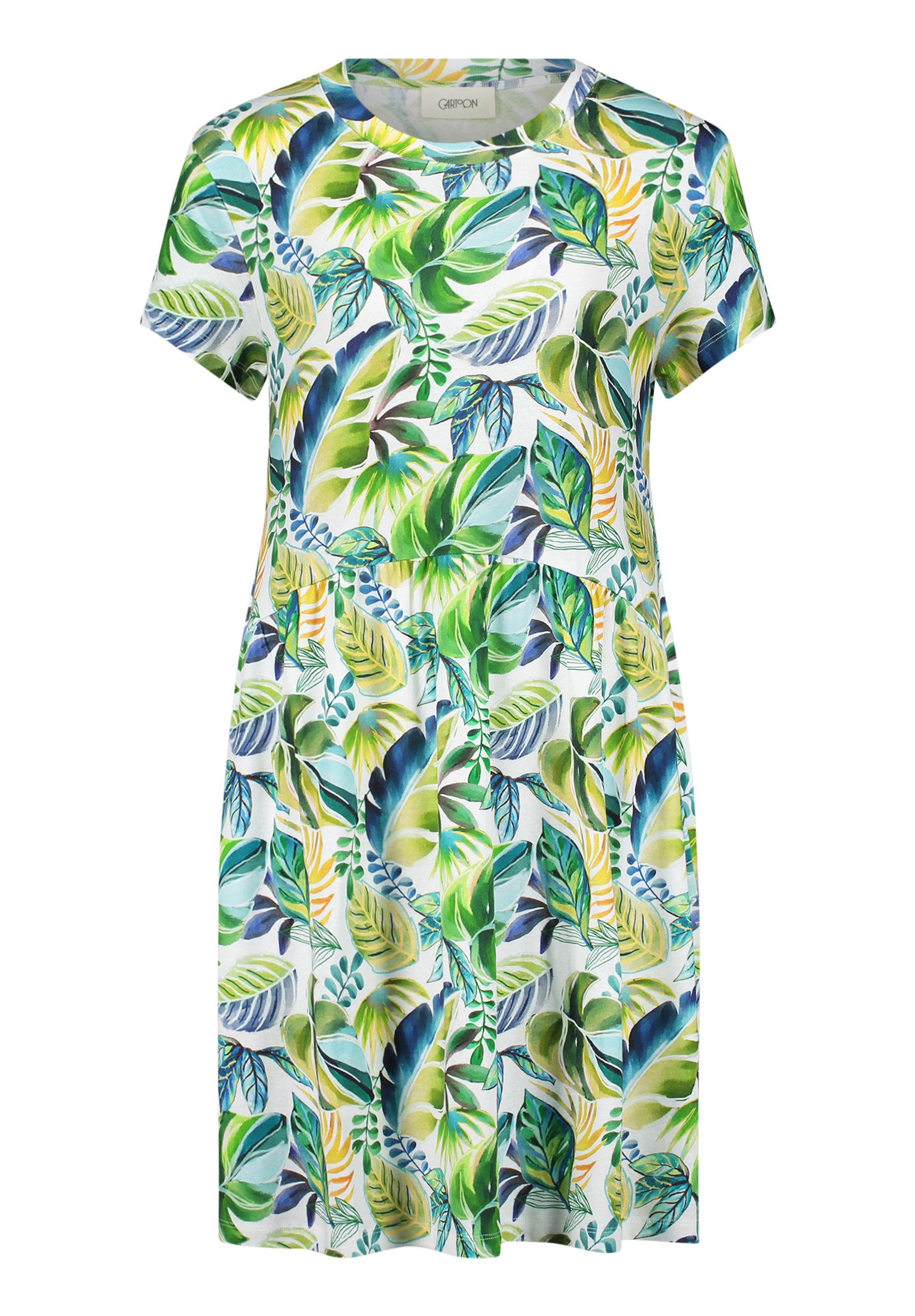 Cartoon Druckkleid "Damen mit Eingrifftaschen" Eingrifftaschen günstig online kaufen