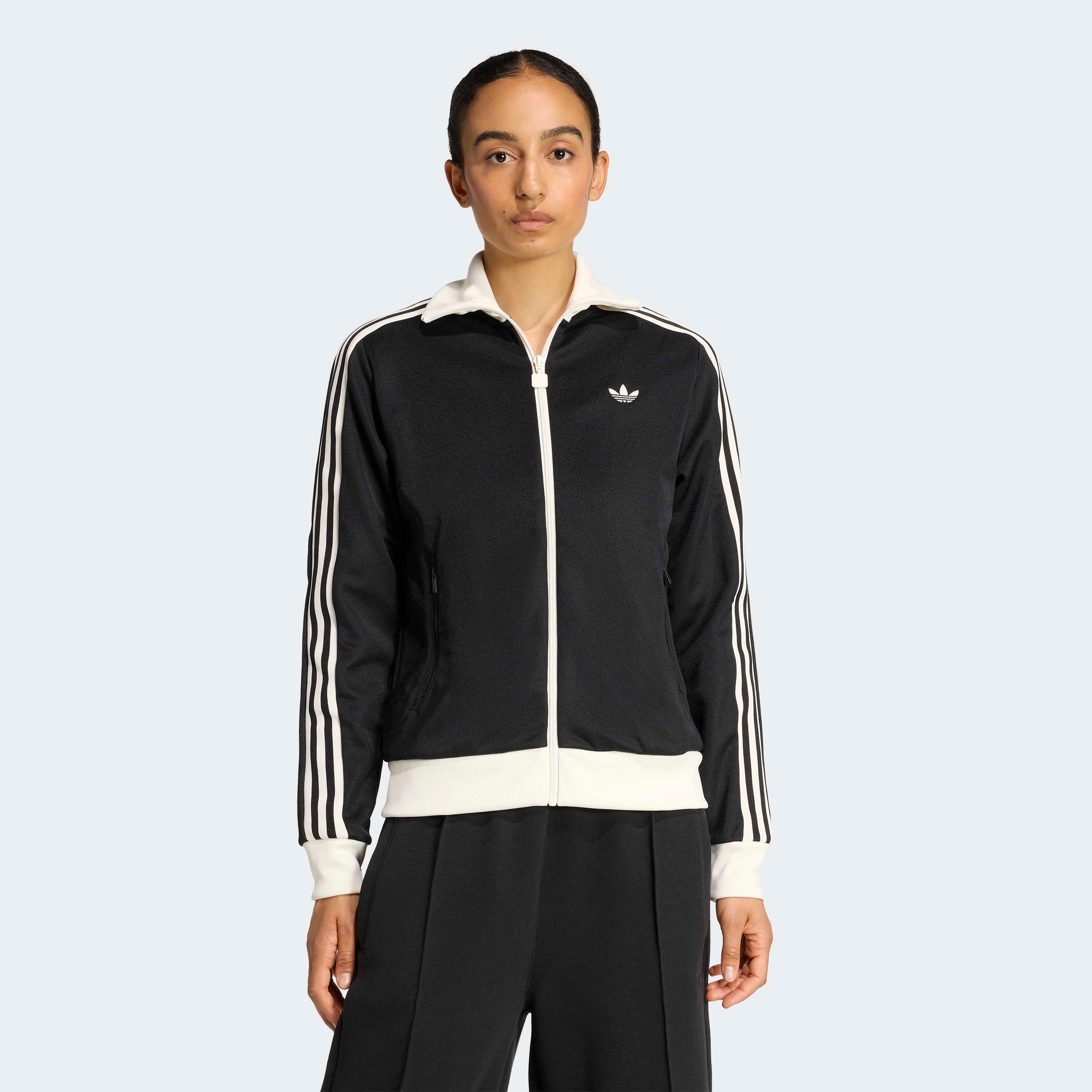 adidas Originals Trainingsjacke "CLASSIC TRACK" aus Baumwolle, reguläre Passform