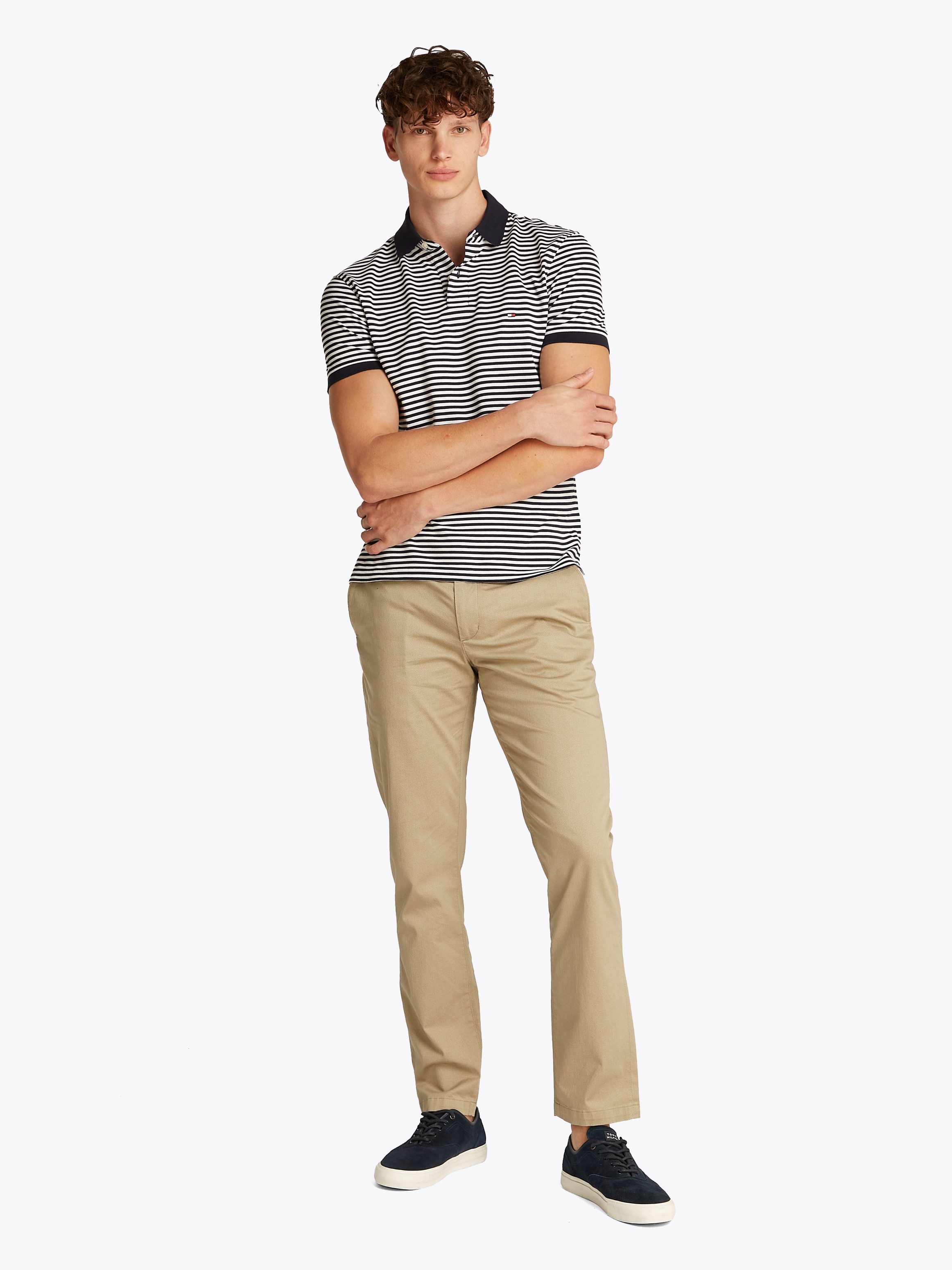 Tommy Hilfiger Chinohose »DENTON PRINTED STRUCTURE CHINO«, mit Struktur