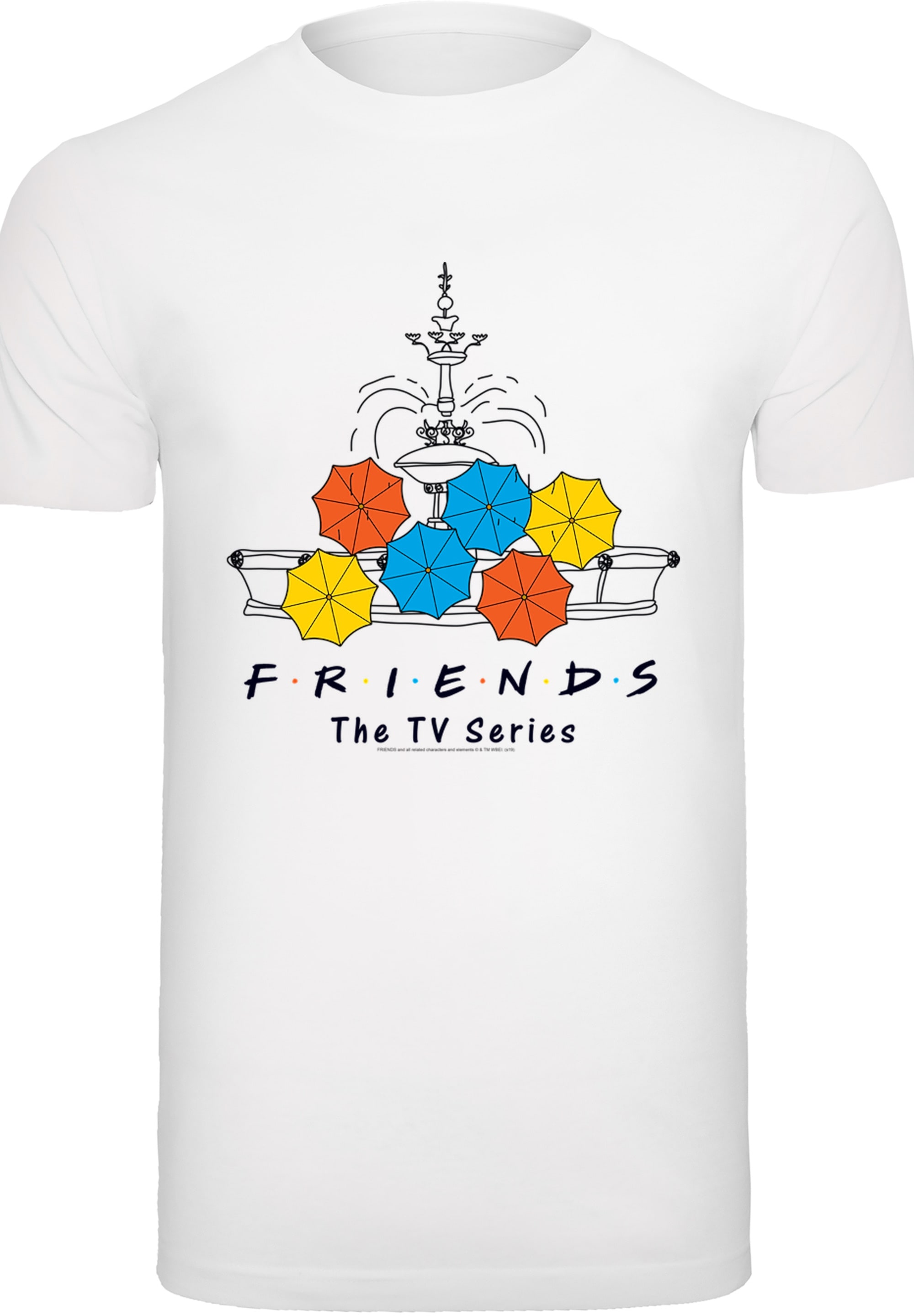 F4NT4STIC T-Shirt »Friends TV Serie Umbrella«, Herren,Premium Merch,Regular-Fit,Basic,Bedruckt