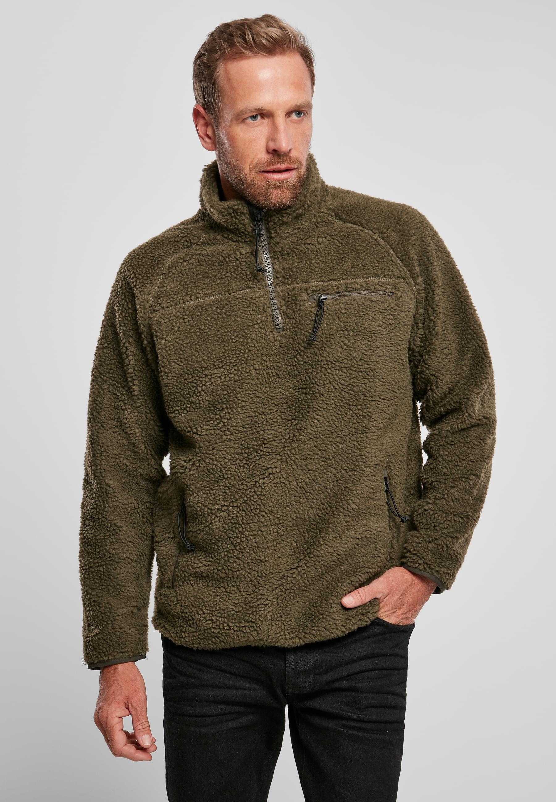 Brandit Sweatjacke »Brandit Herren Teddyfleece Troyer«