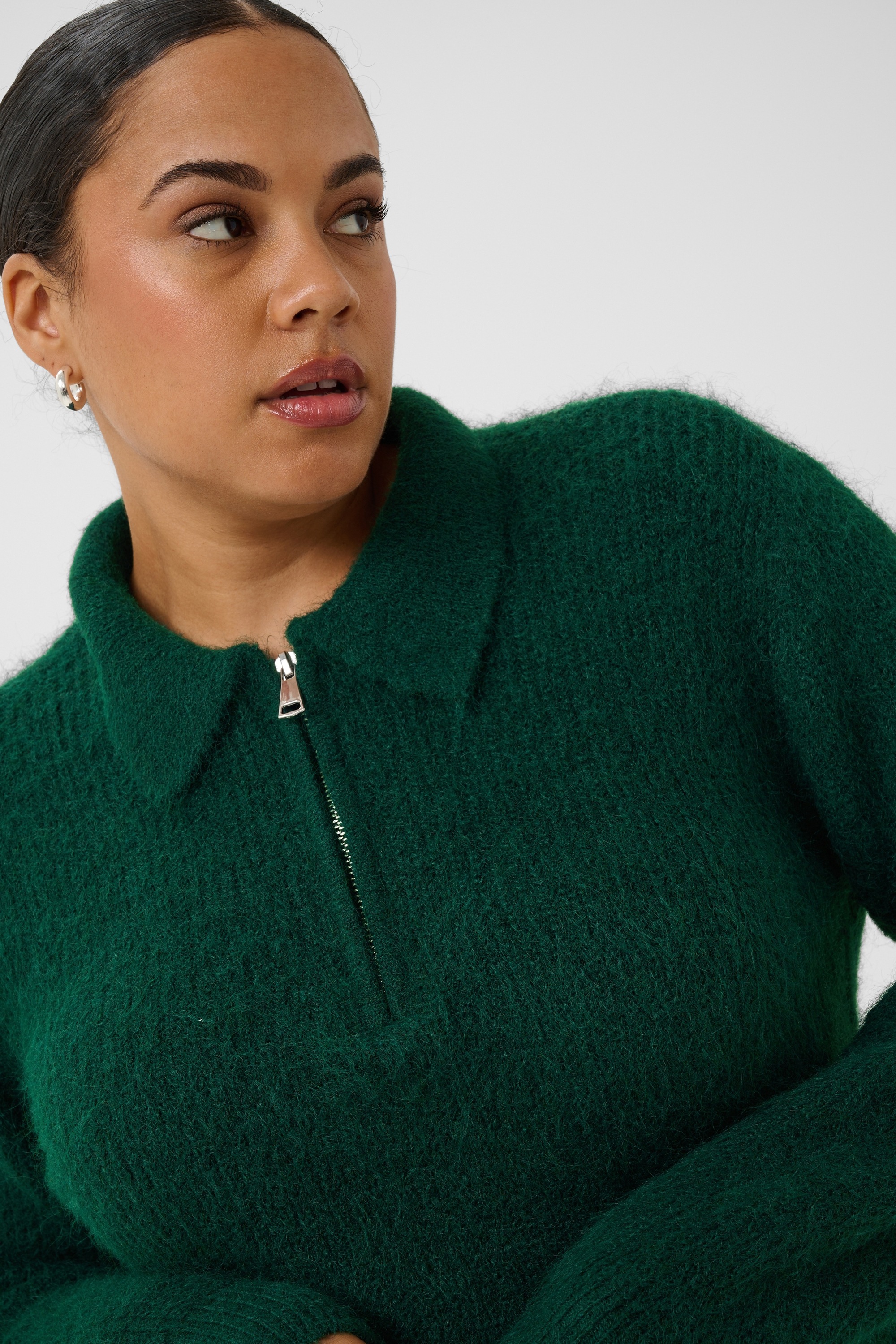 KAFFE Curve Strickpullover »KAFFE Curve Strickpullover KCselma«