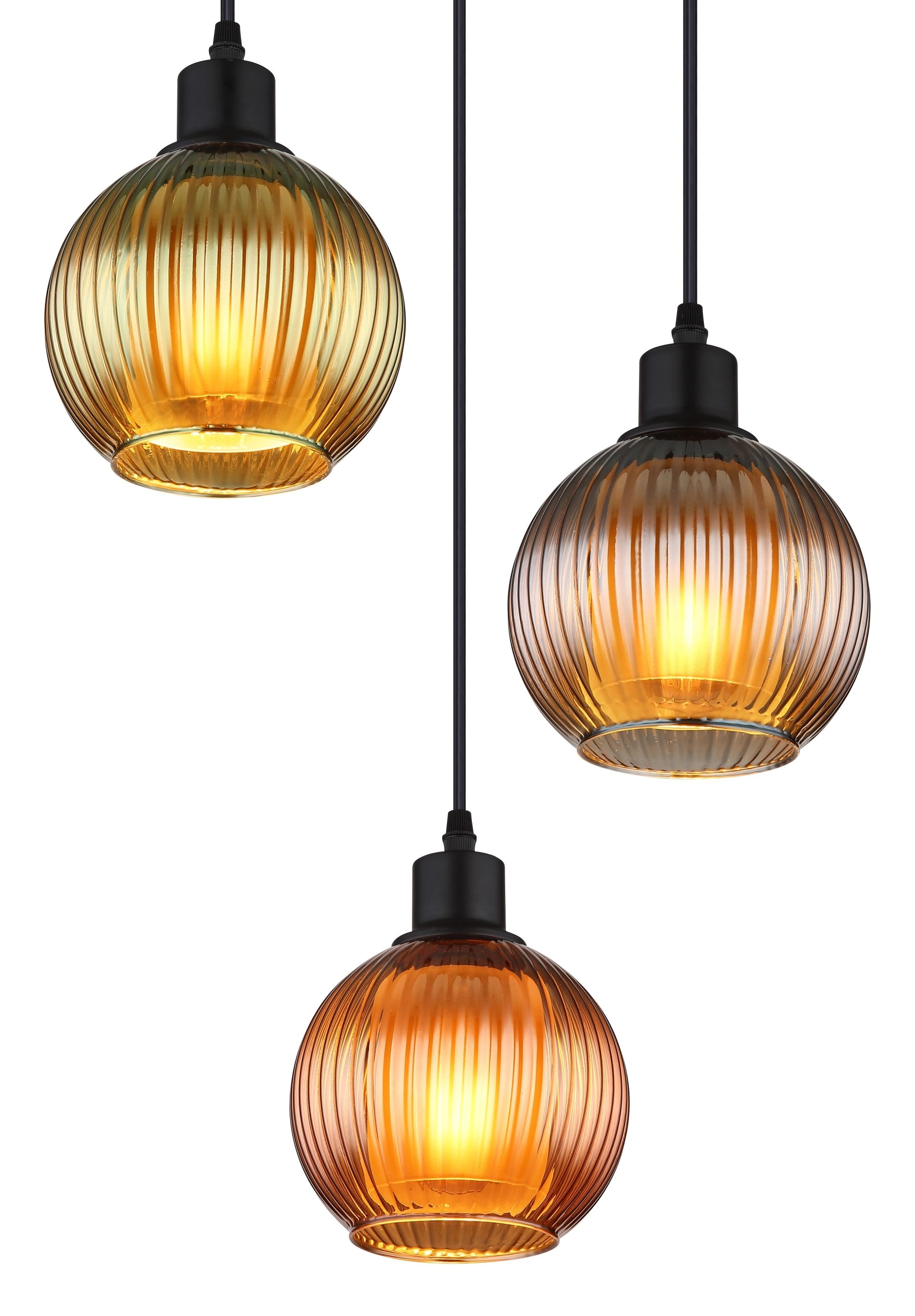 GLOBO LIGHTING Pendelleuchte »ZUMBA« E27 1 Stk. Gläser, Hängeleuchte, Hängelampe