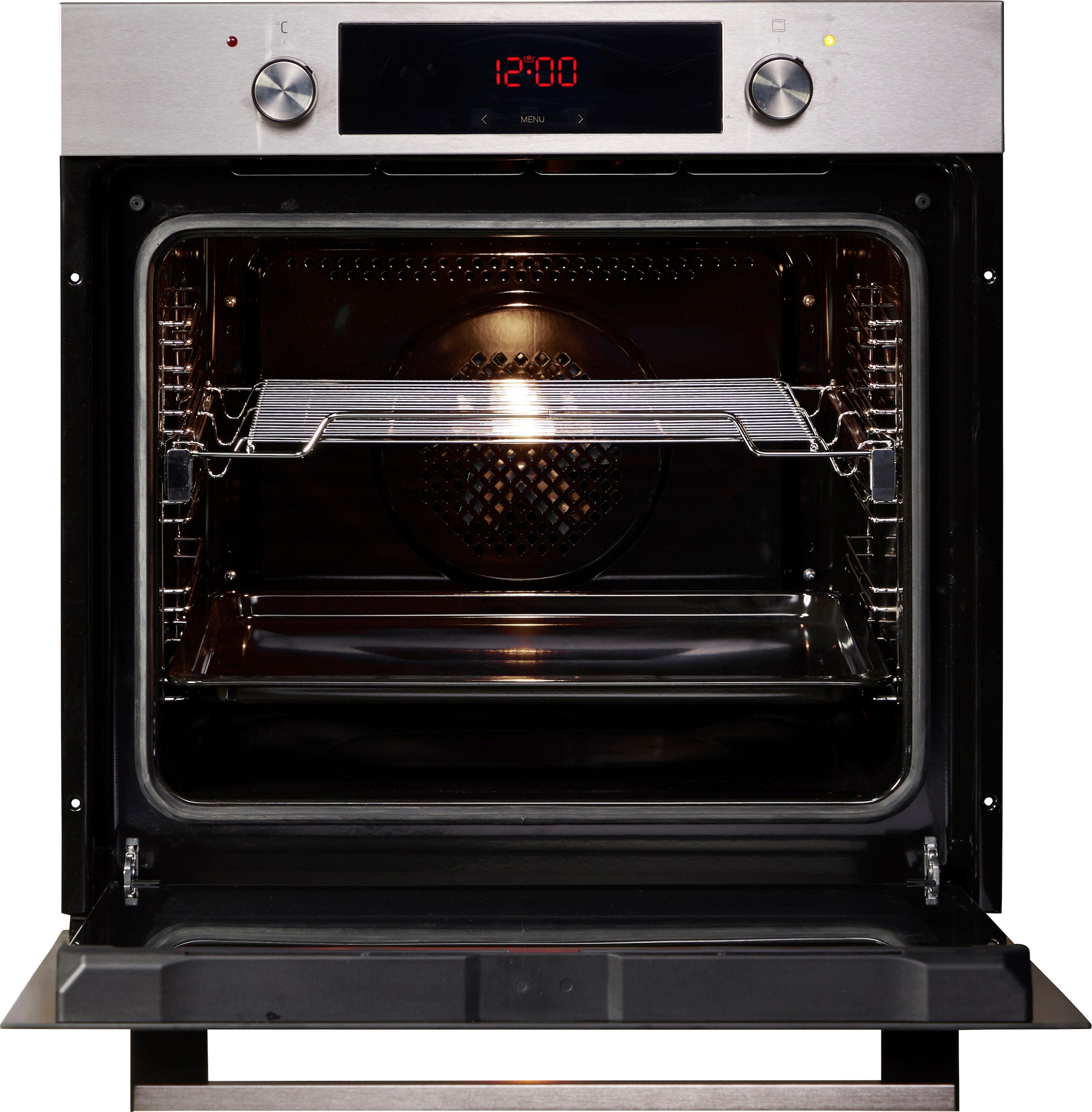 Amica Einbaubackofen »EBX 943 620 E«, EBX 943 620 E, mit 1-fach-Teleskopauszug, Simple Steam, Simple Steam